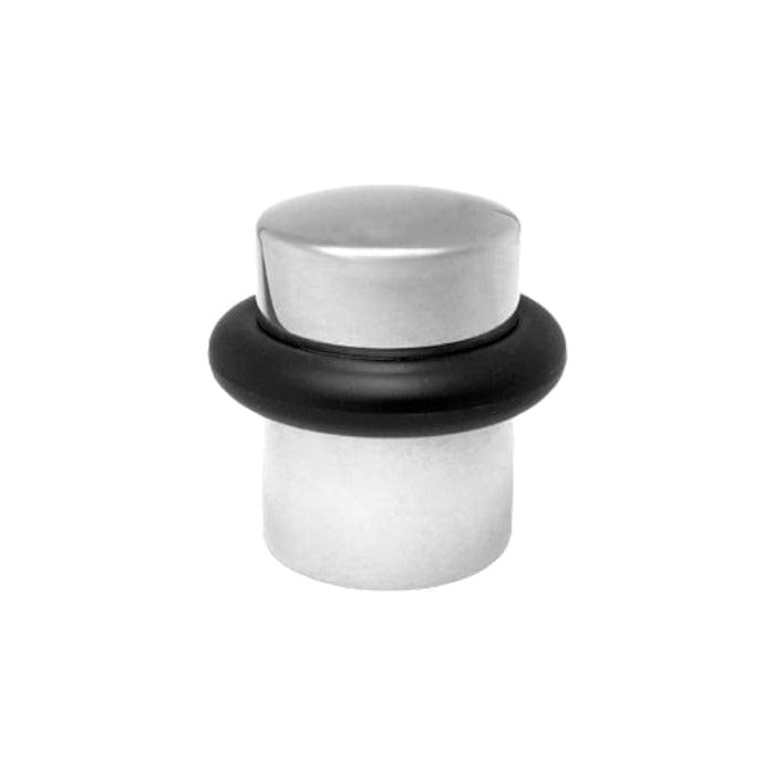 1307 | Dørstopper i Blank Krom / Sort Ø 32 mm x H 35 mm Enrico Cassina KC-205987 FINICC