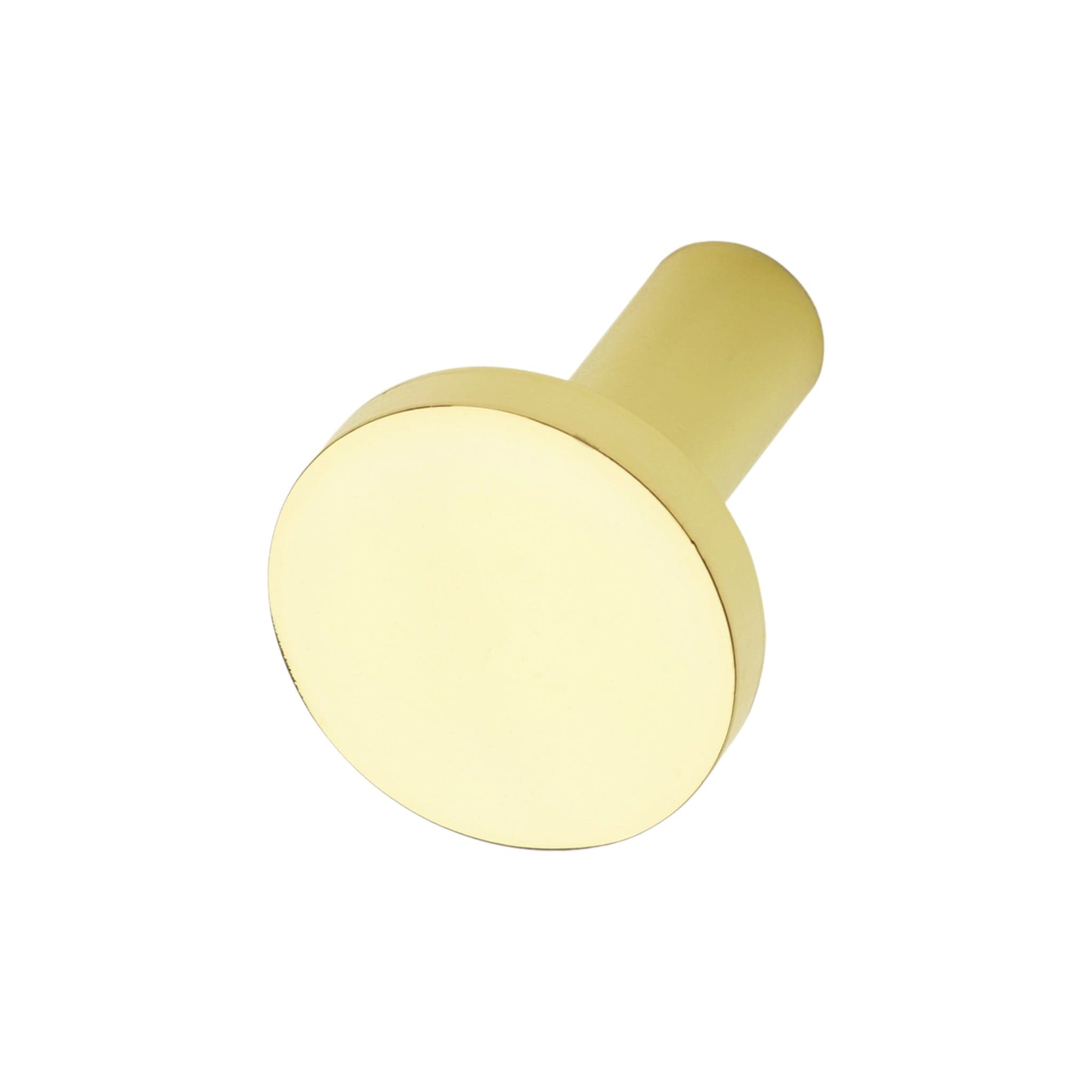 1368 | Knage i Blank Messing Med lak Ø 30 mm x D 40 mm Habo FINICC