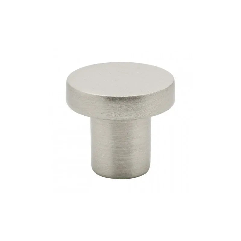 2078 | Knop i Rustfrit Stål finish Ø 28 mm x D 25 mm Beslag Design BD-368057-11 FINICC
