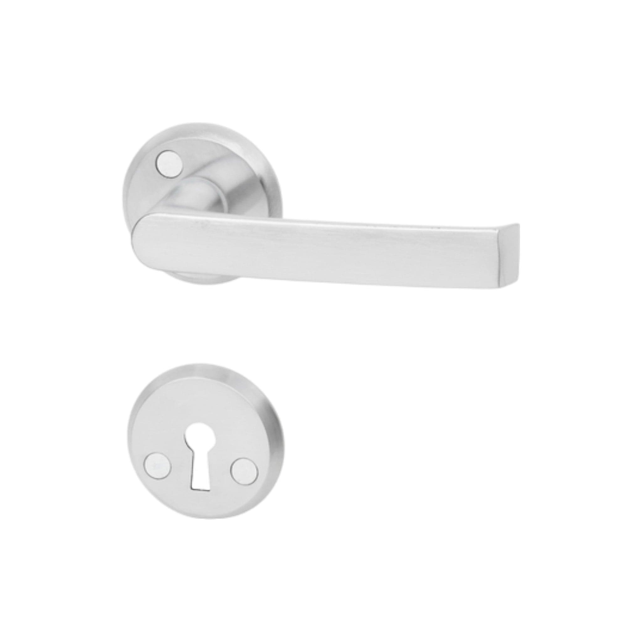 A2012 | Dørhåndtag i Børstet Krom Habo HB-16343 FINICC