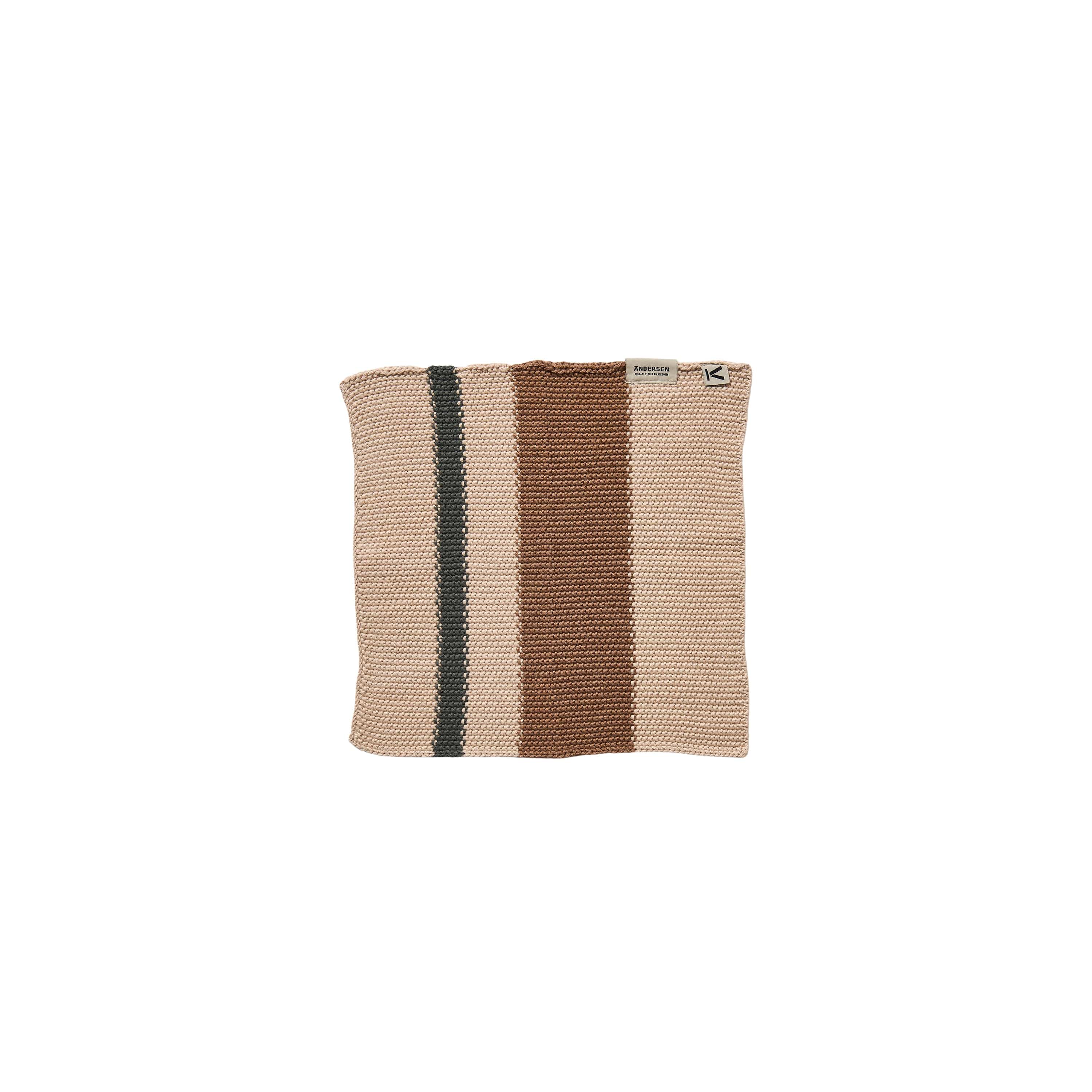 Andersen | Karklude i Oat/Grøn/Brun L 27 cm x B 27 cm Andersen Furniture AF4-414002 FINICC