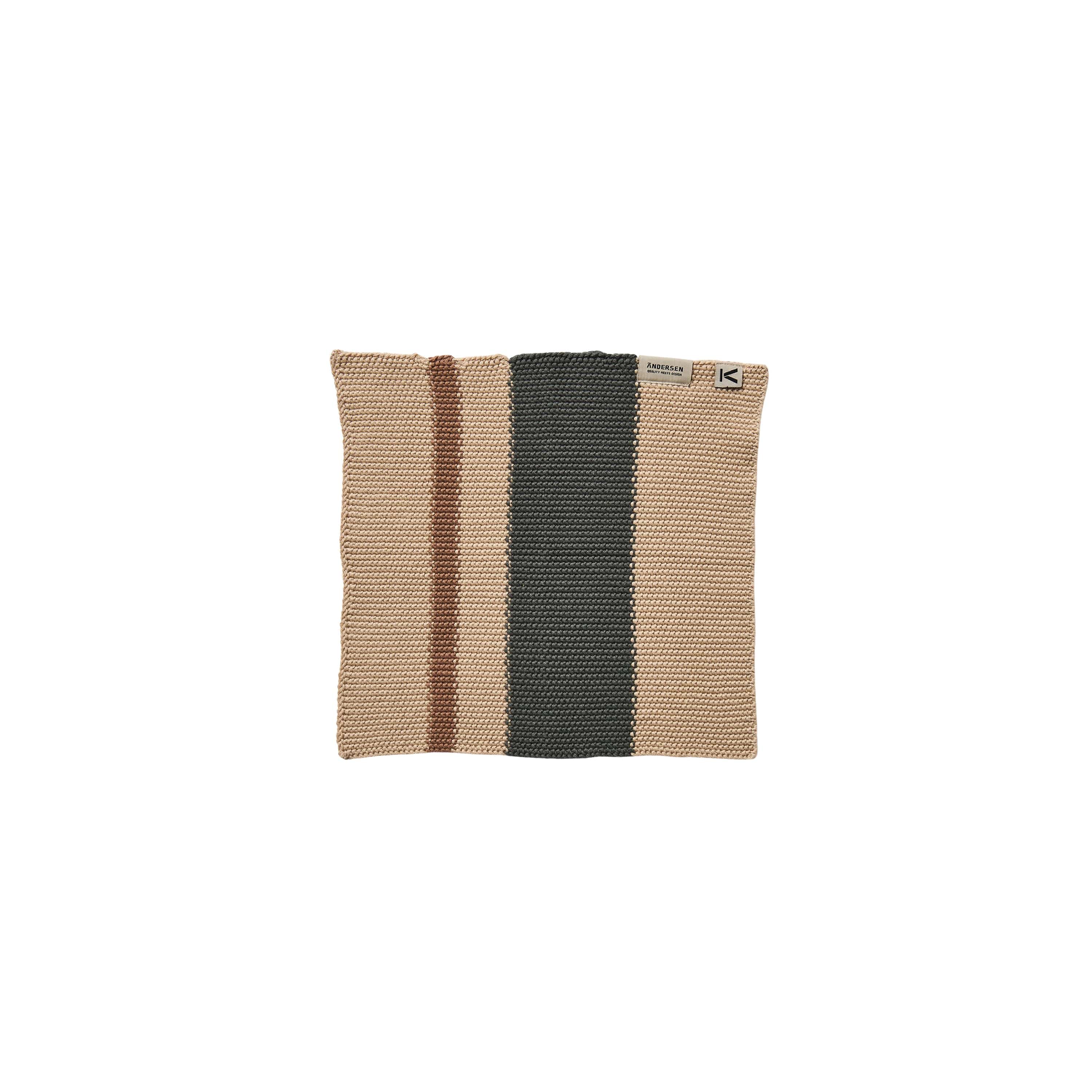 Andersen | Karklude i Oat/Grøn/Brun L 27 cm x B 27 cm Andersen Furniture AF4-414002 FINICC