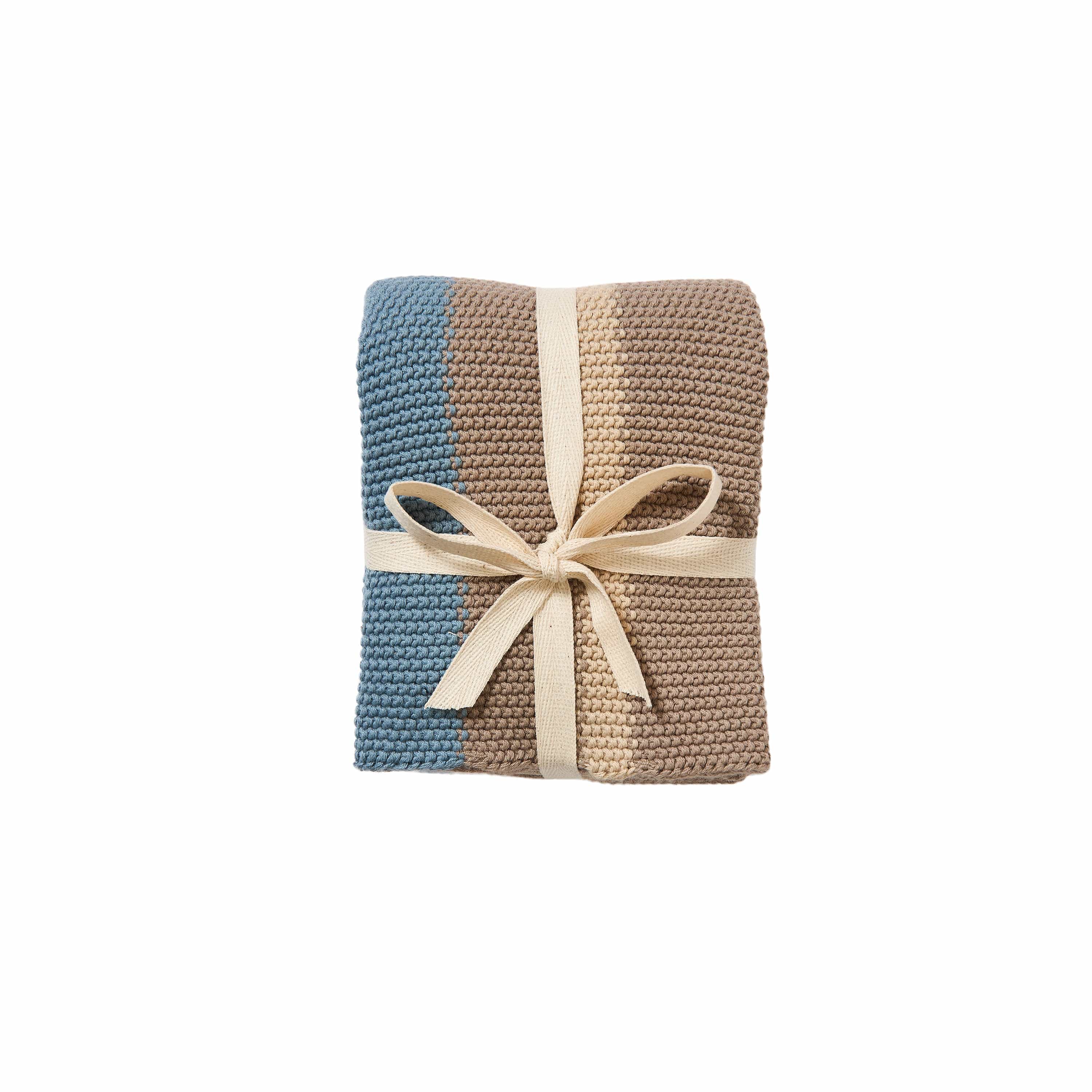 Andersen | Køkkenhåndklæde i Oat/Beige/Blå L 80 cm x B 50 cm Andersen Furniture AF4-414003 FINICC