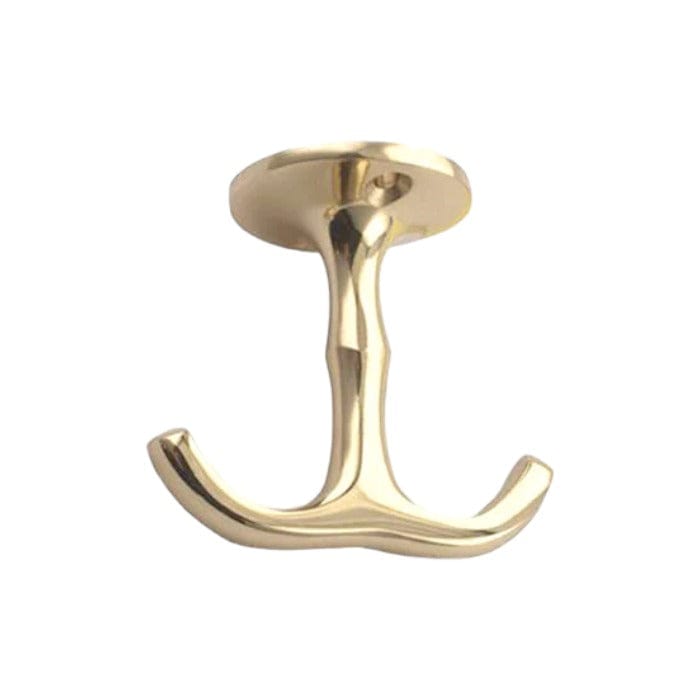 Ankerkrog 102 | Knage i Blank Messing Med lak H 58 mm x D 50 mm Sibes KC-202220 FINICC