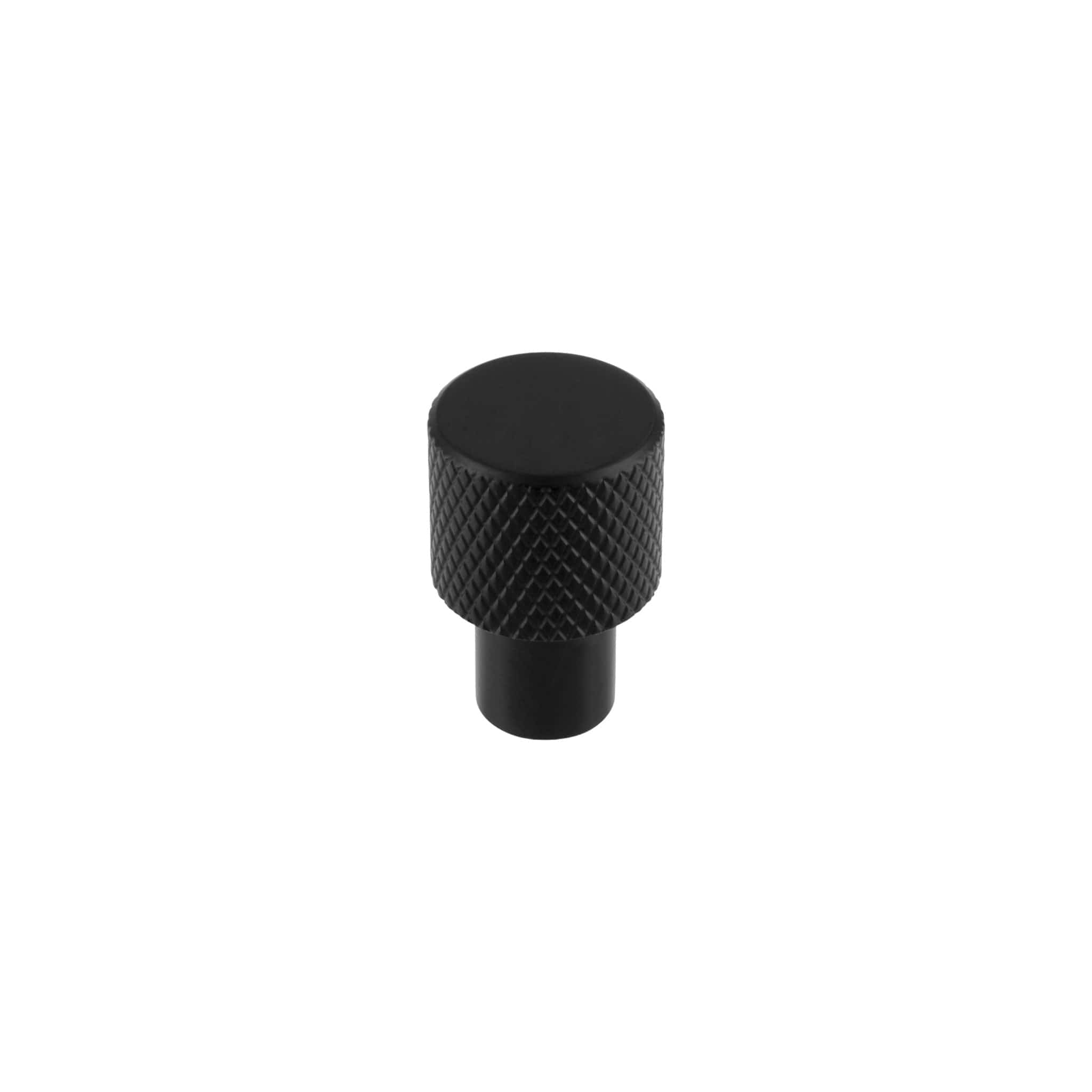 Arc 16 | Knop i Mat Sort Ø 16 mm x D 25 mm SIRO FINICC