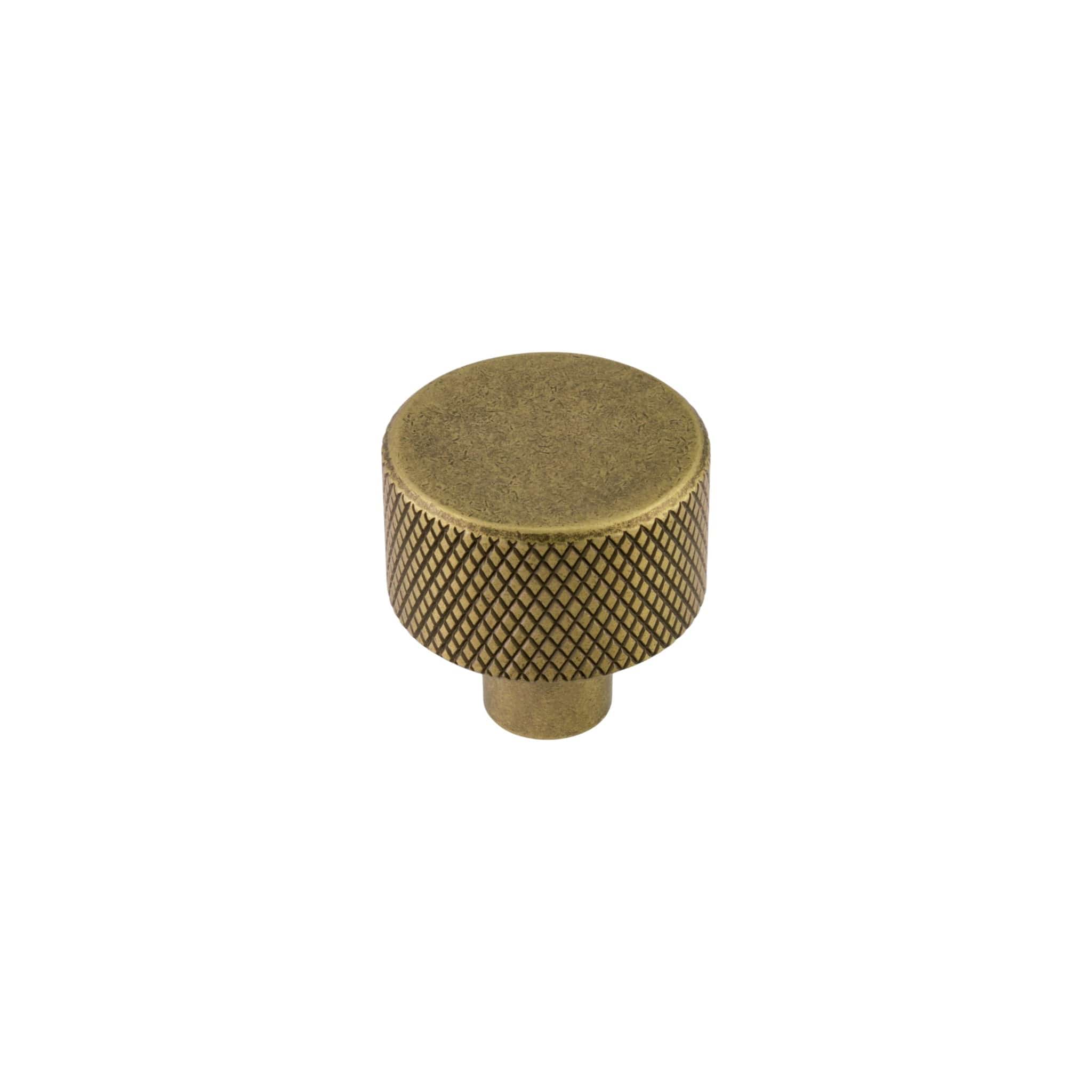 Arc 24 | Knop i Antik Messing/Guld Finish Ø 24 mm x D 25 mm SIRO SR-2464-24ZN83 FINICC