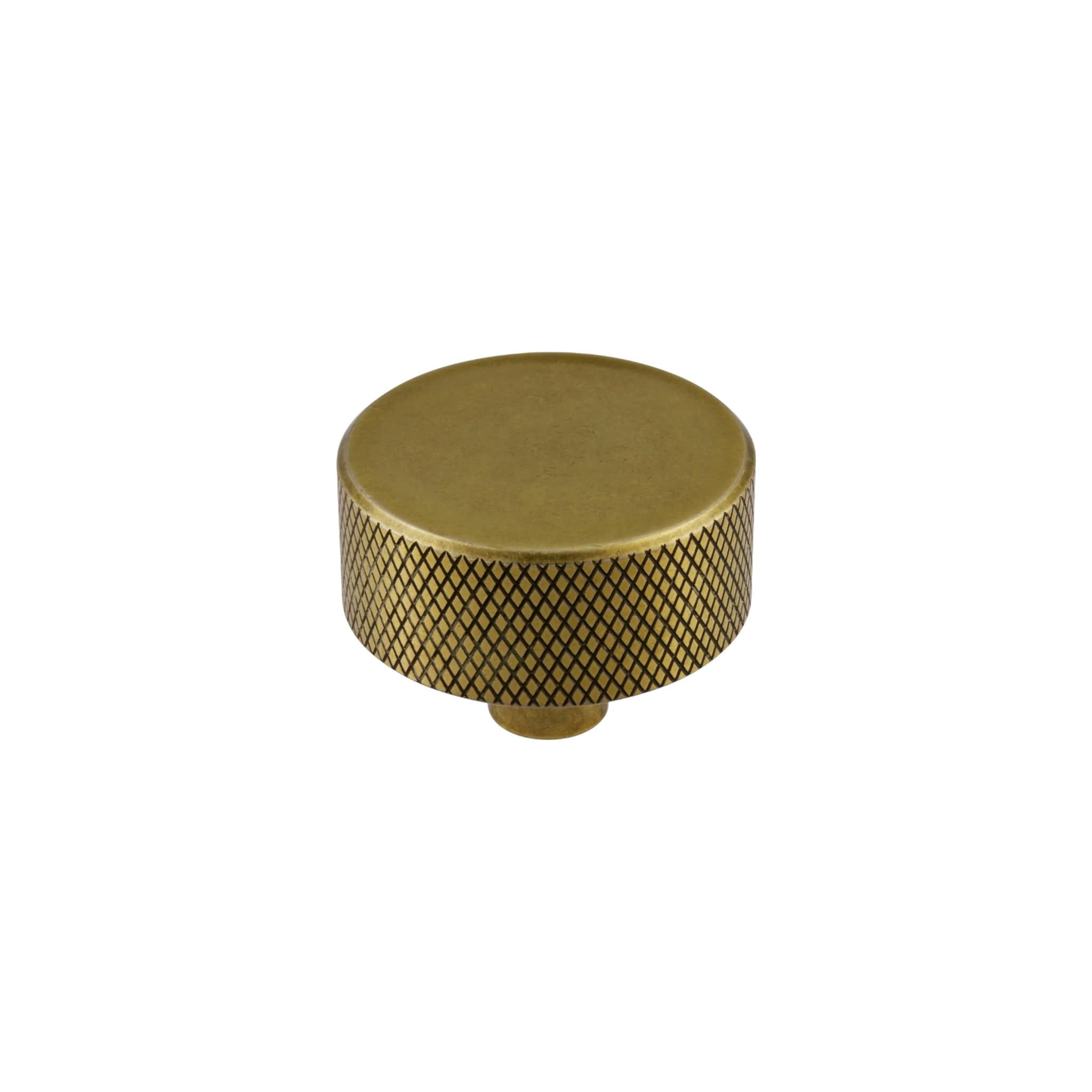 Arc 33 | Knop i Antik Messing/Guld Finish Ø 33 mm x D 25 mm SIRO FINICC