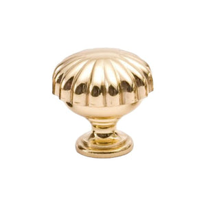 Art 168 | Knop i Blank Messing Med lak