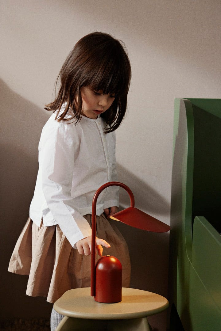 Arum Portable Lamp - Oxide Red ferm LIVING FL-1104269286 FINICC