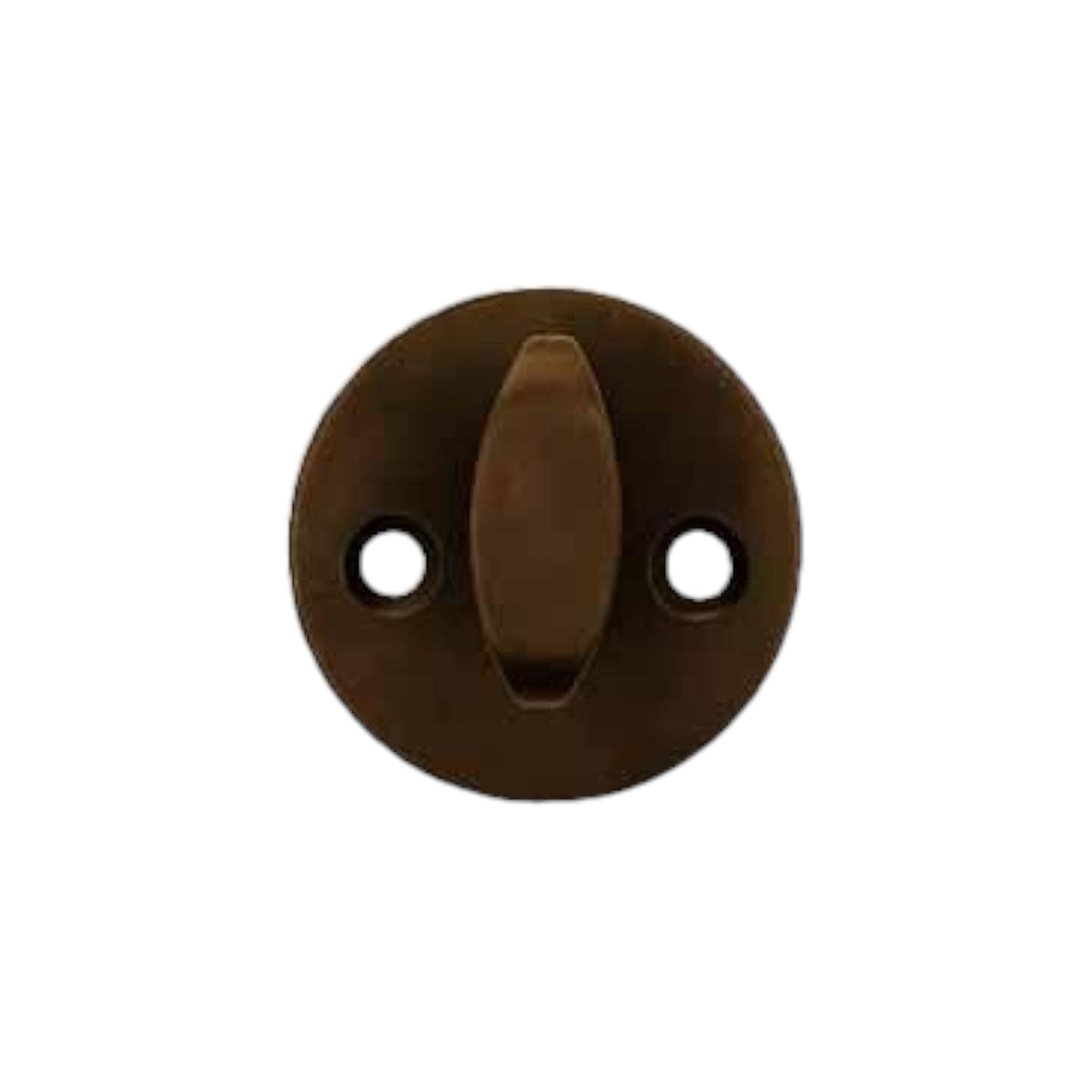AW Design | Vriderlås til hoveddør i Bruneret Messing - uden lak Ø 50 mm (C/C 30 mm) Sibes KC-231516 FINICC