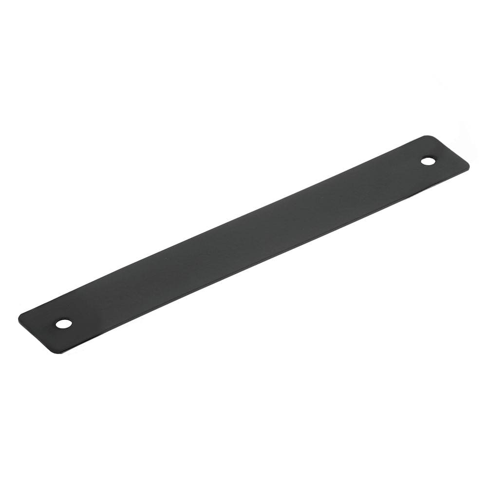 Bagplade til greb i Mat Sort L 148 mm x B 21 mm Et Al LF-5010-128-25 FINICC