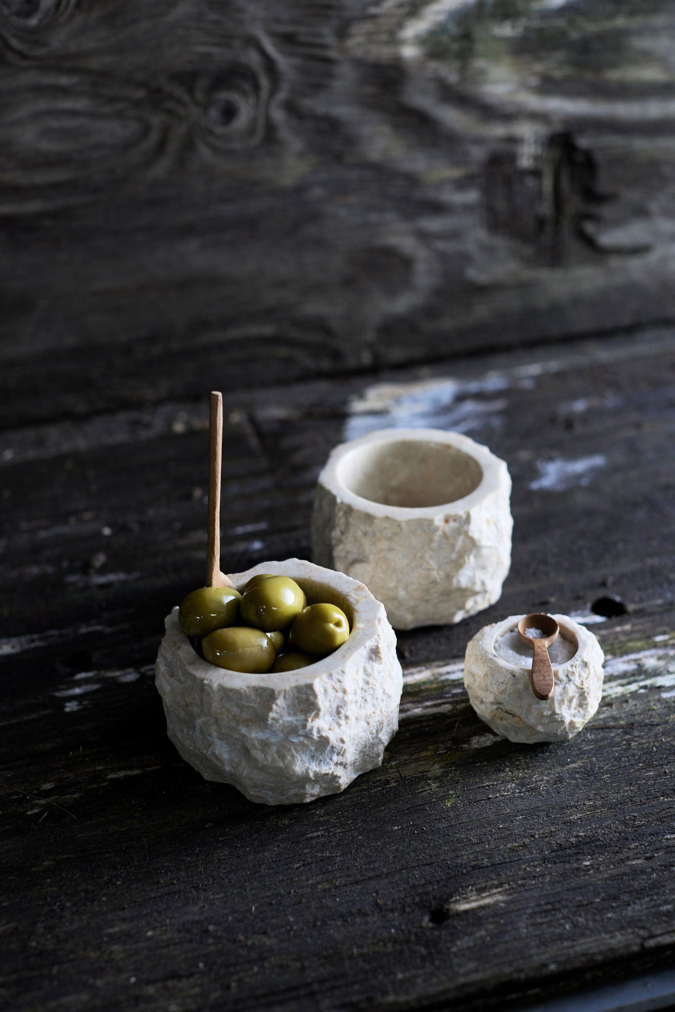 Base | Saltske i Teak (4 stk) Muubs MU-8470000208 FINICC