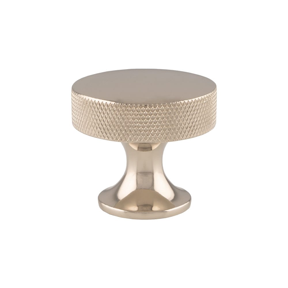 Berlin | Knop i Blank Blank Nikkel Ø 38 mm x D 34 mm Alexander & Wilks AW841-38-PN FINICC