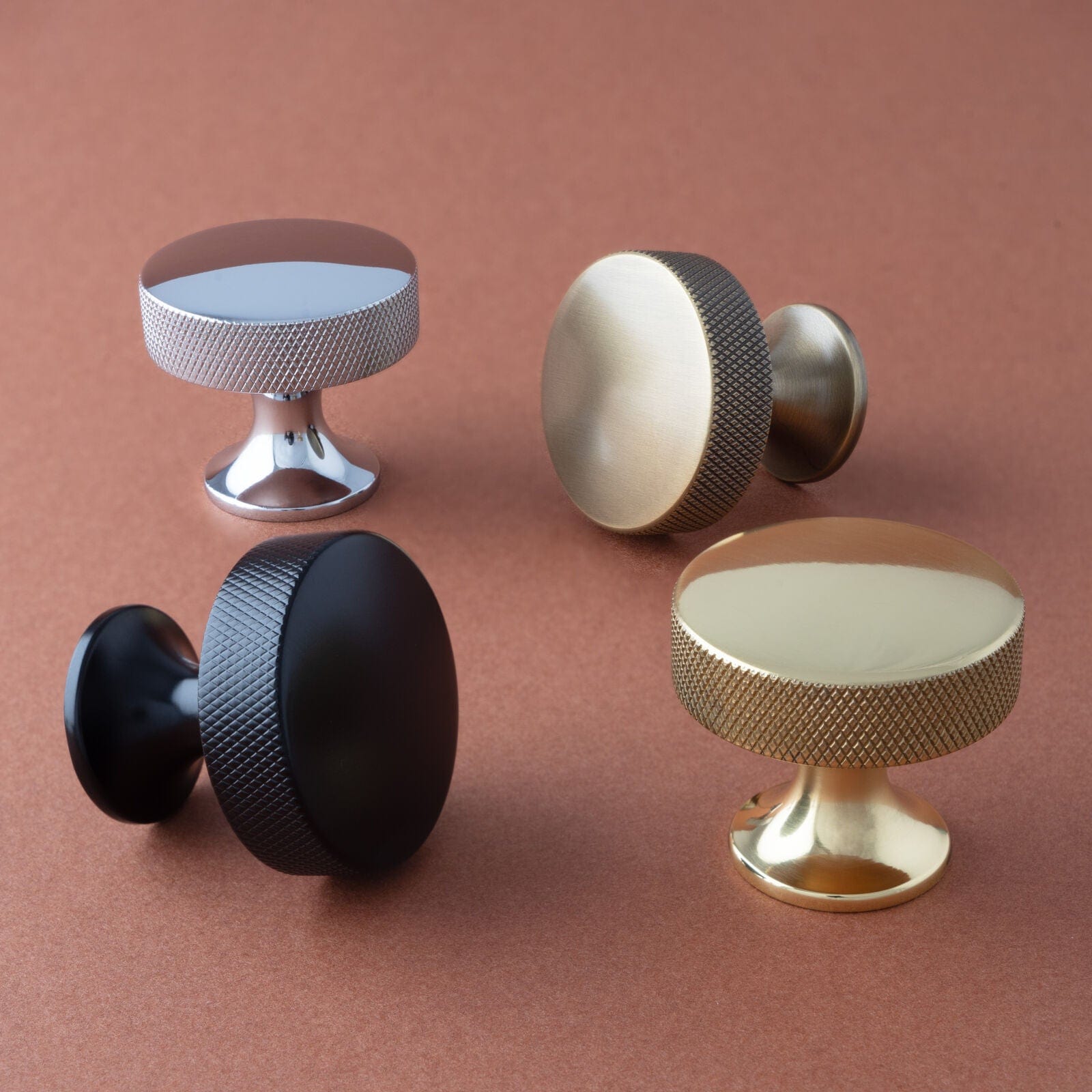 Berlin | Knop i Blank Blank Nikkel Ø 38 mm x D 34 mm Alexander & Wilks AW841-38-PN FINICC