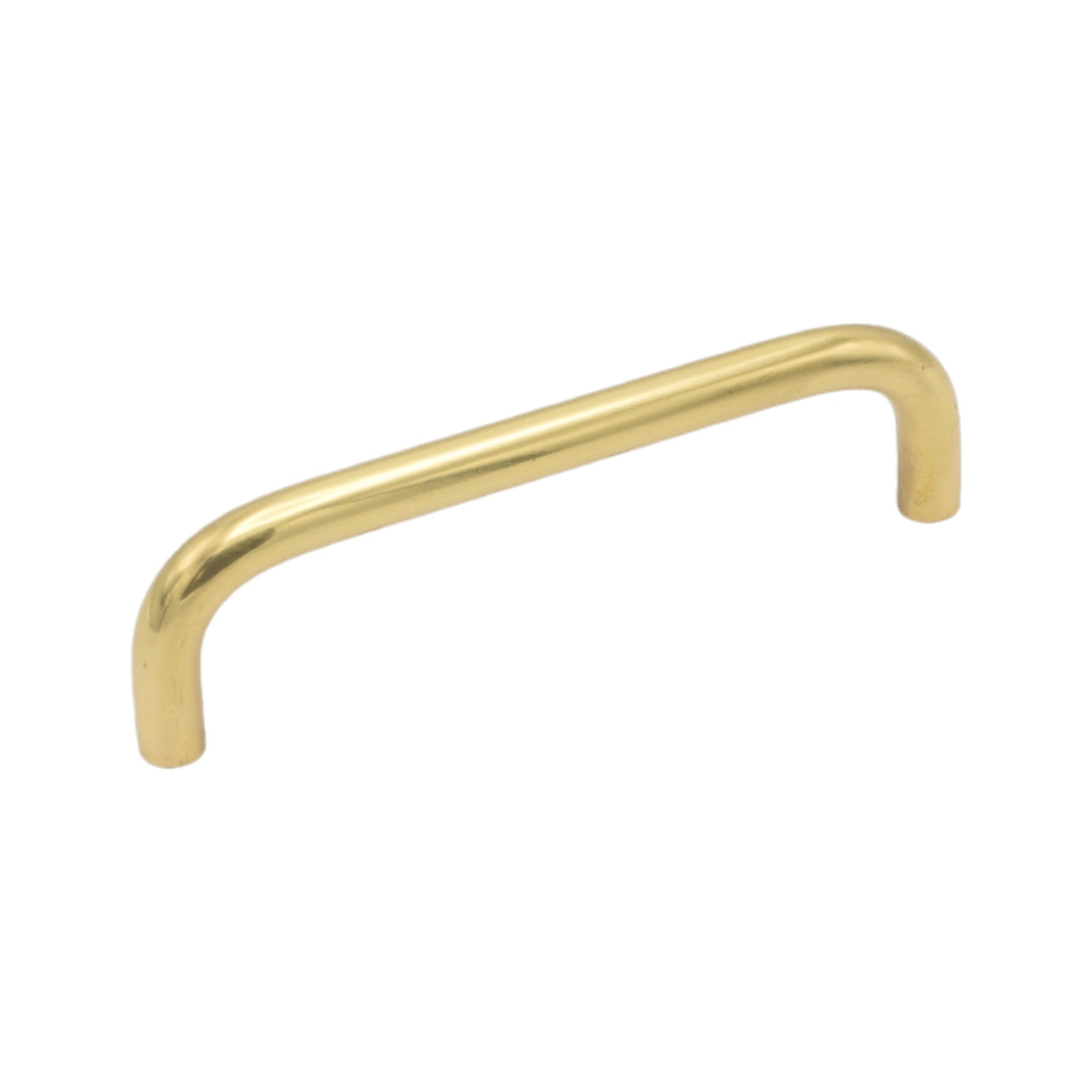 Bolmen | Greb i Blank Messing uden Lak L 106 mm (C/C 96 mm) Beslag Design 336901-11 FINICC