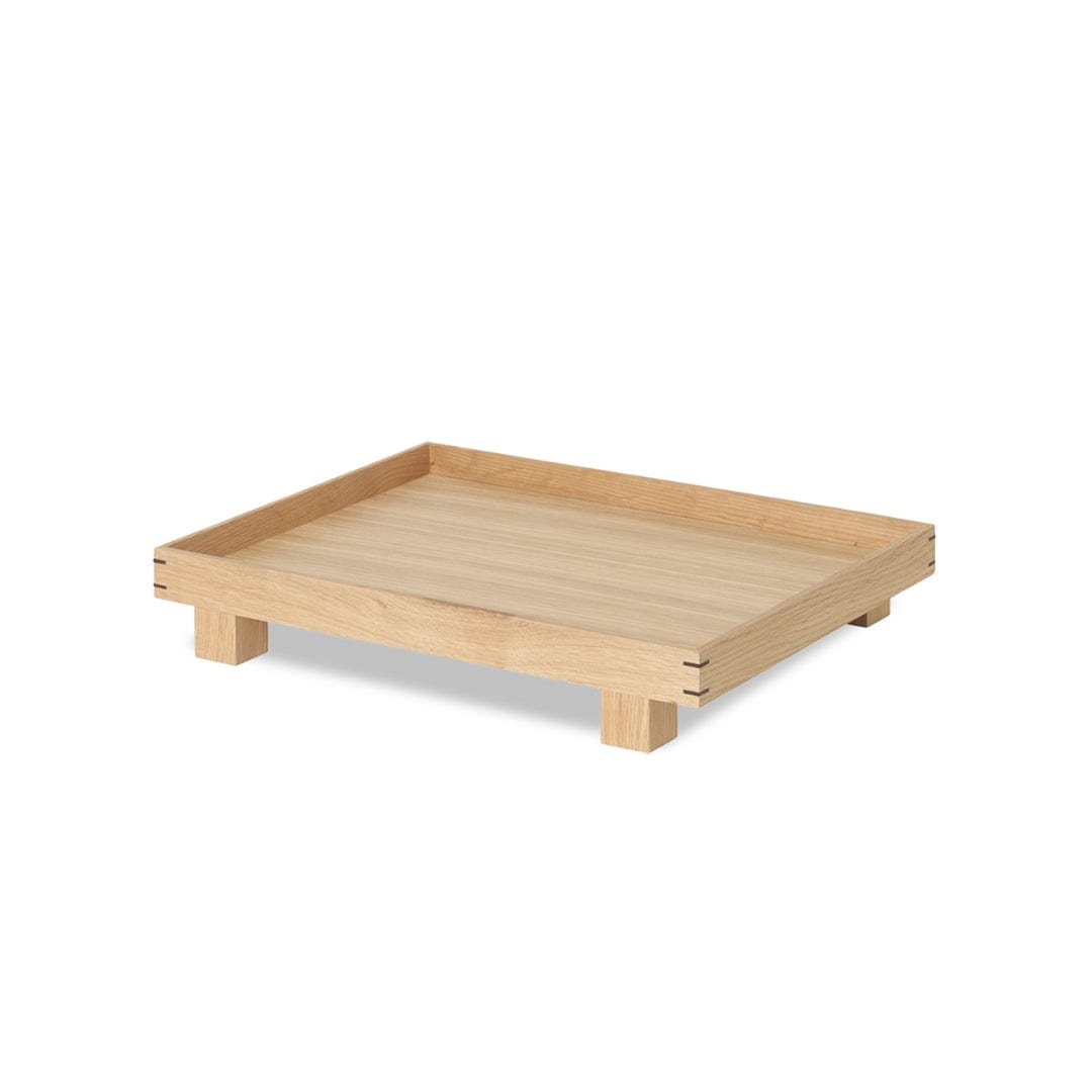 Bon Wooden Tray Small - Oak ferm LIVING FL-3398 FINICC