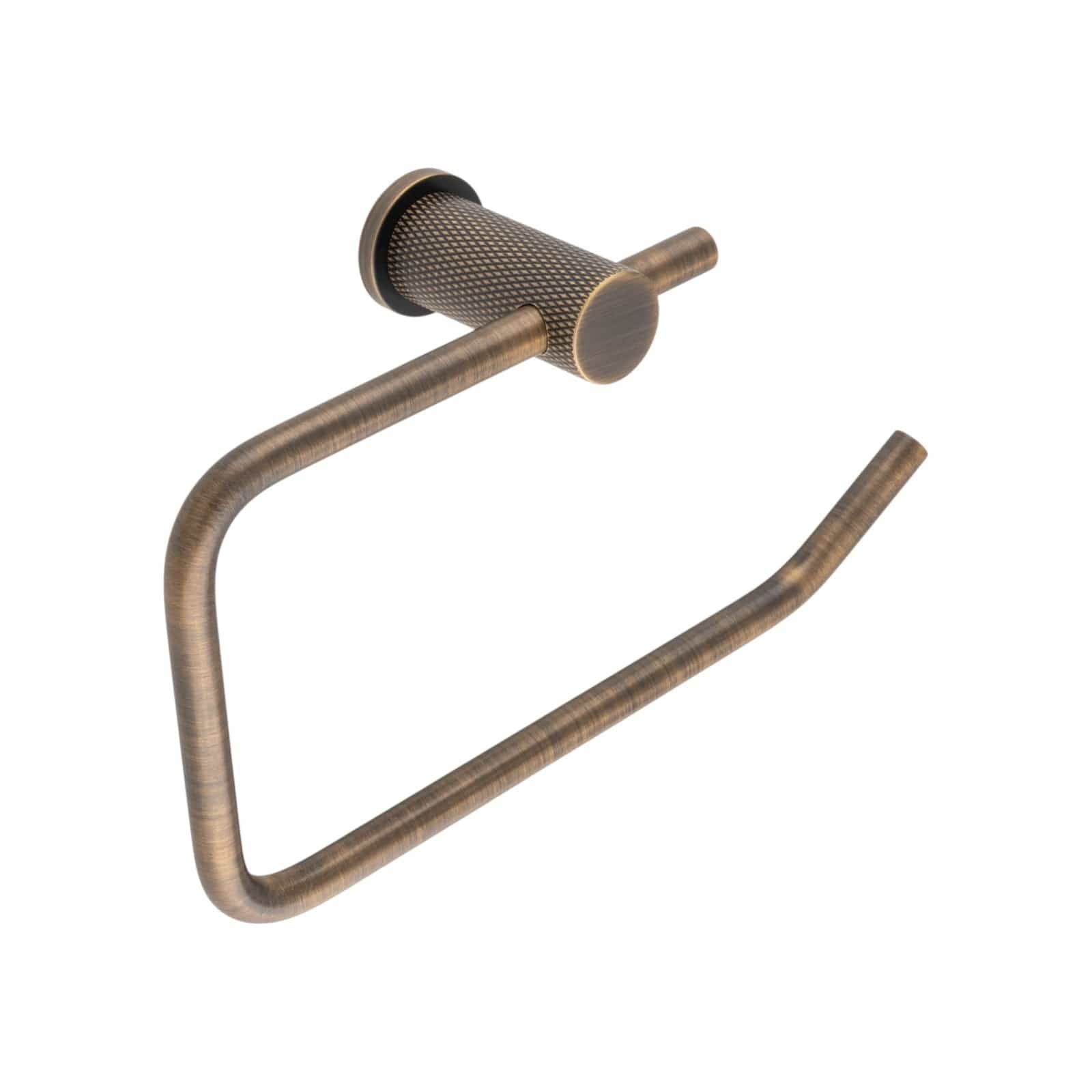 Brunel Cross | Toiletrulleholder i Antik Messing Alexander & Wilks AW450AB FINICC