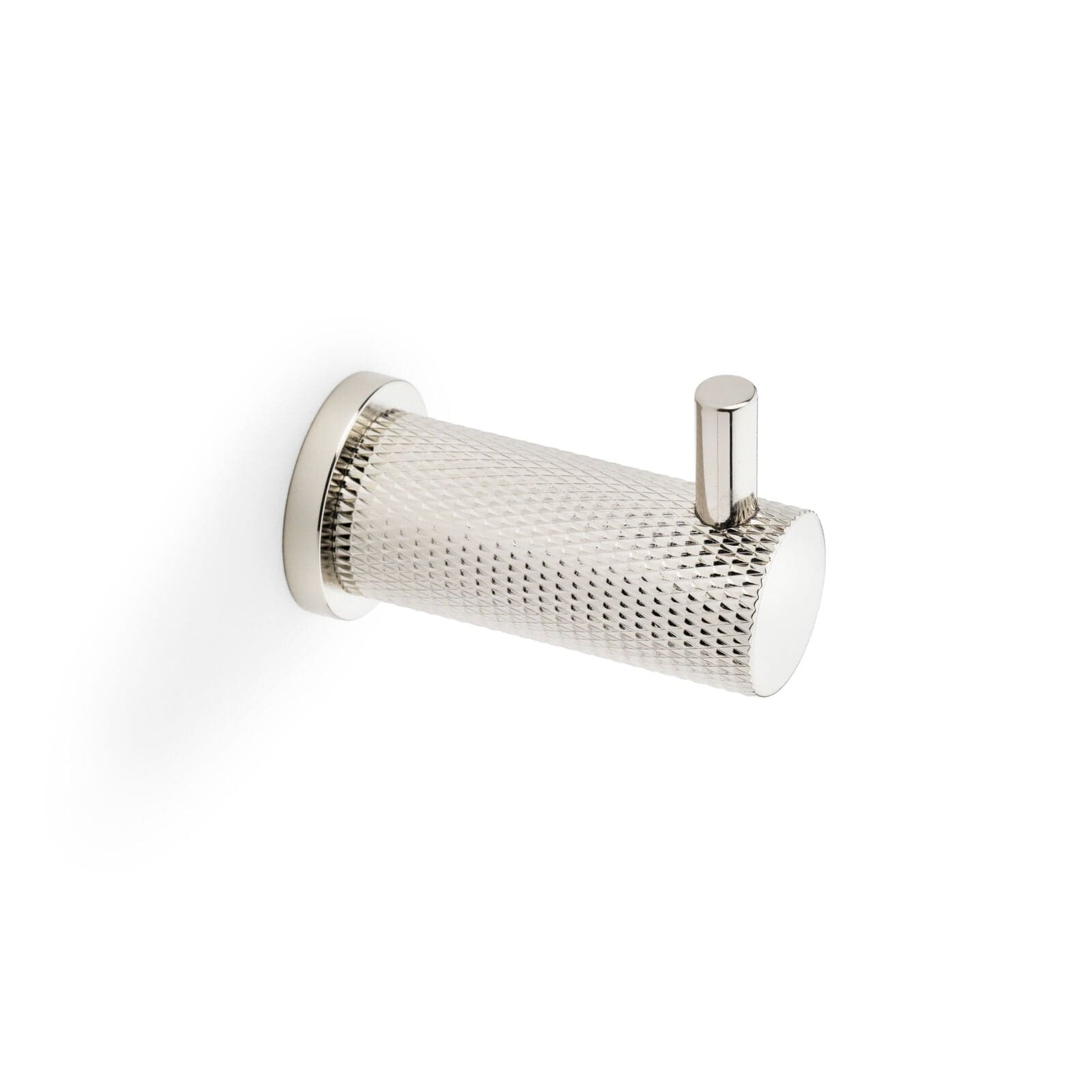 Brunel Hook | Knage i Blank Nikkel Ø 18 mm x D 48 mm Alexander & Wilks AW775PNPVD FINICC