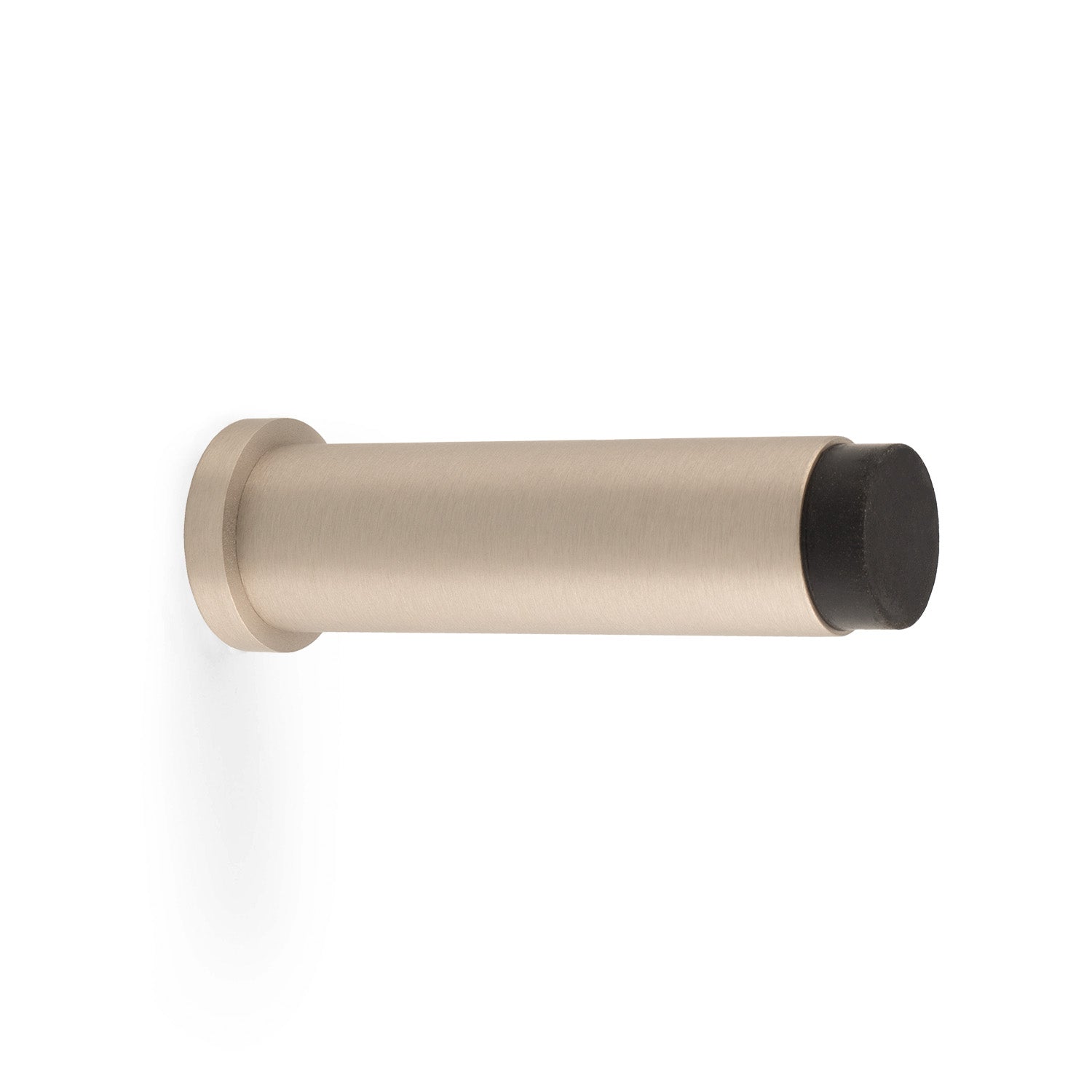 Brunel Plain | Dørstopper i Rustfrit Stål Finish Ø 20 mm x D 75 mm Alexander & Wilks AW601-75-SN FINICC