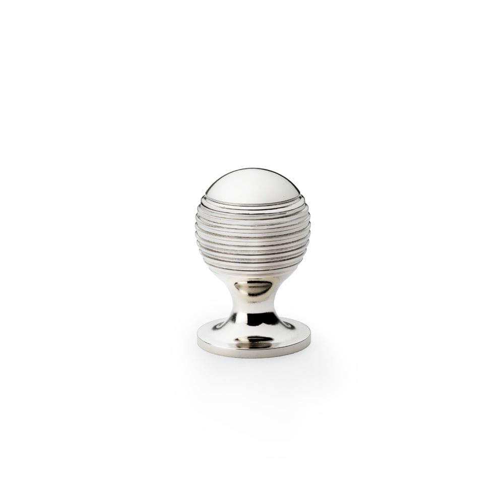 Caesar | Knop i Blank Nikkel Ø 25 mm x D 38 mm Alexander & Wilks AW832-25-PN FINICC