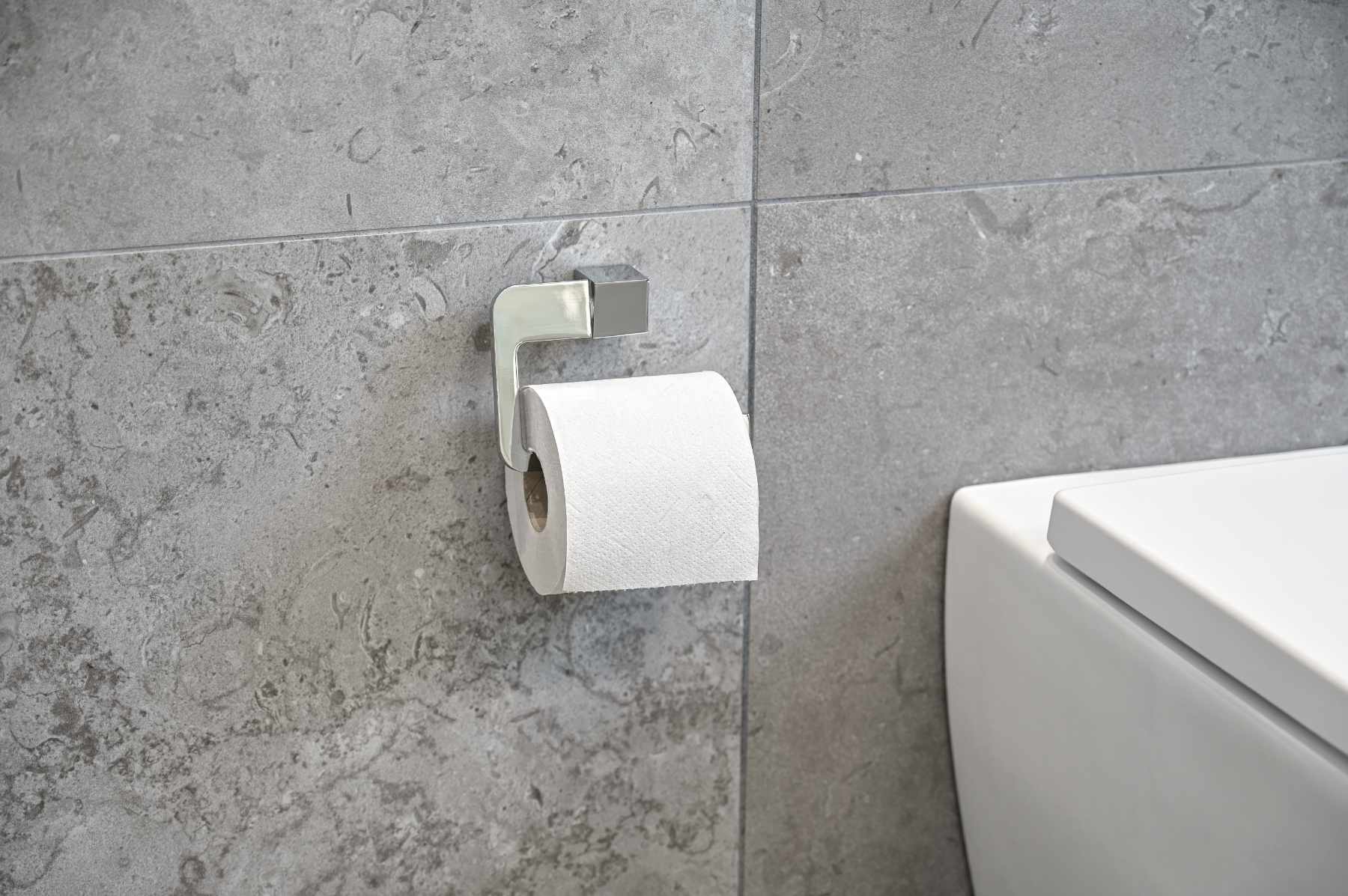 Cannes | Toiletrulleholder i Blank Krom Theofils TF-17000022 FINICC