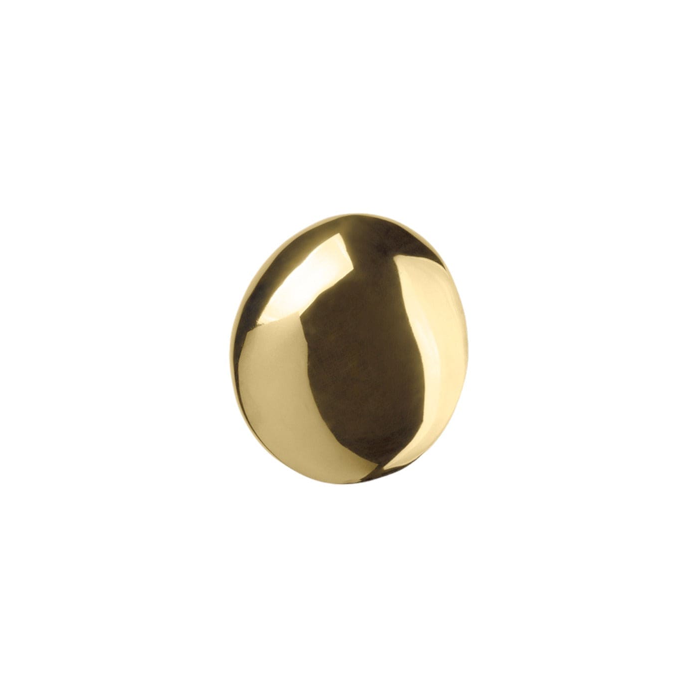 Chanterelle | Knop/Knage i Blank Messing Uden lak L 60 mm x B 70 mm ferm LIVING FINICC
