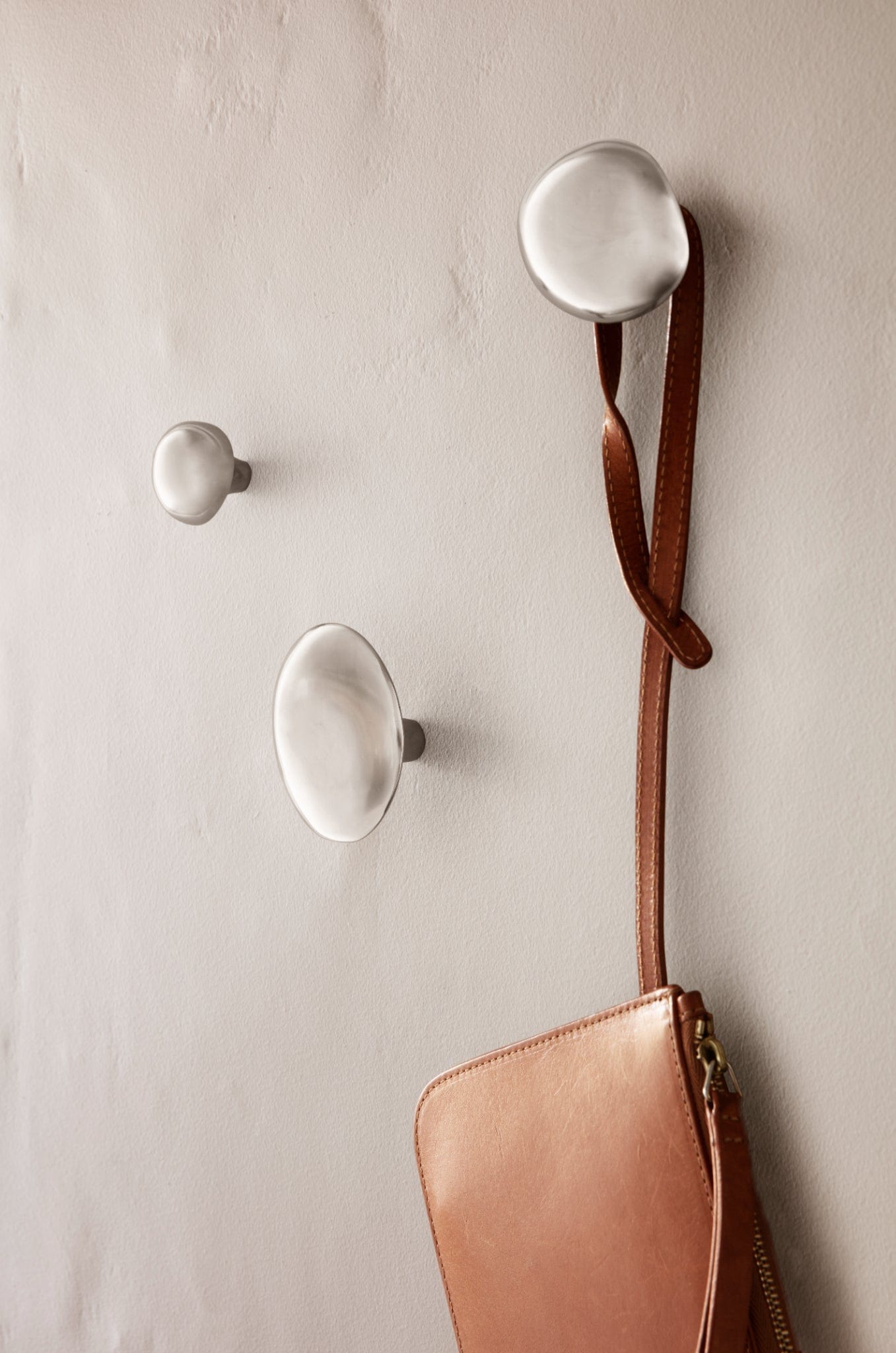 Chanterelle | Knop/Knage i Blank Rustfrit Stål L 60 mm x B 70 mm ferm LIVING FINICC