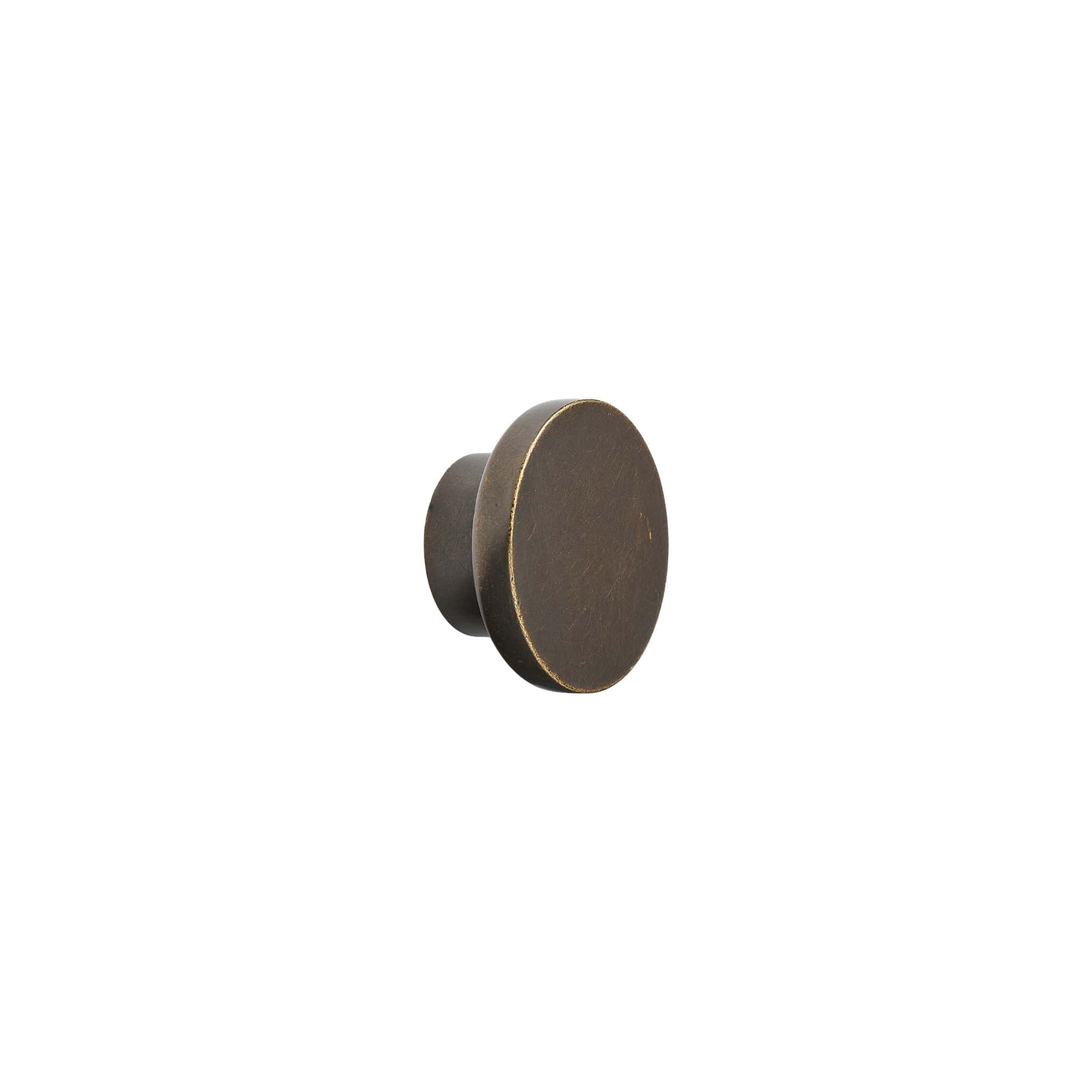 Circle | Knop i Antik Brun Ø 50 mm x D 24 mm Furnipart FINICC