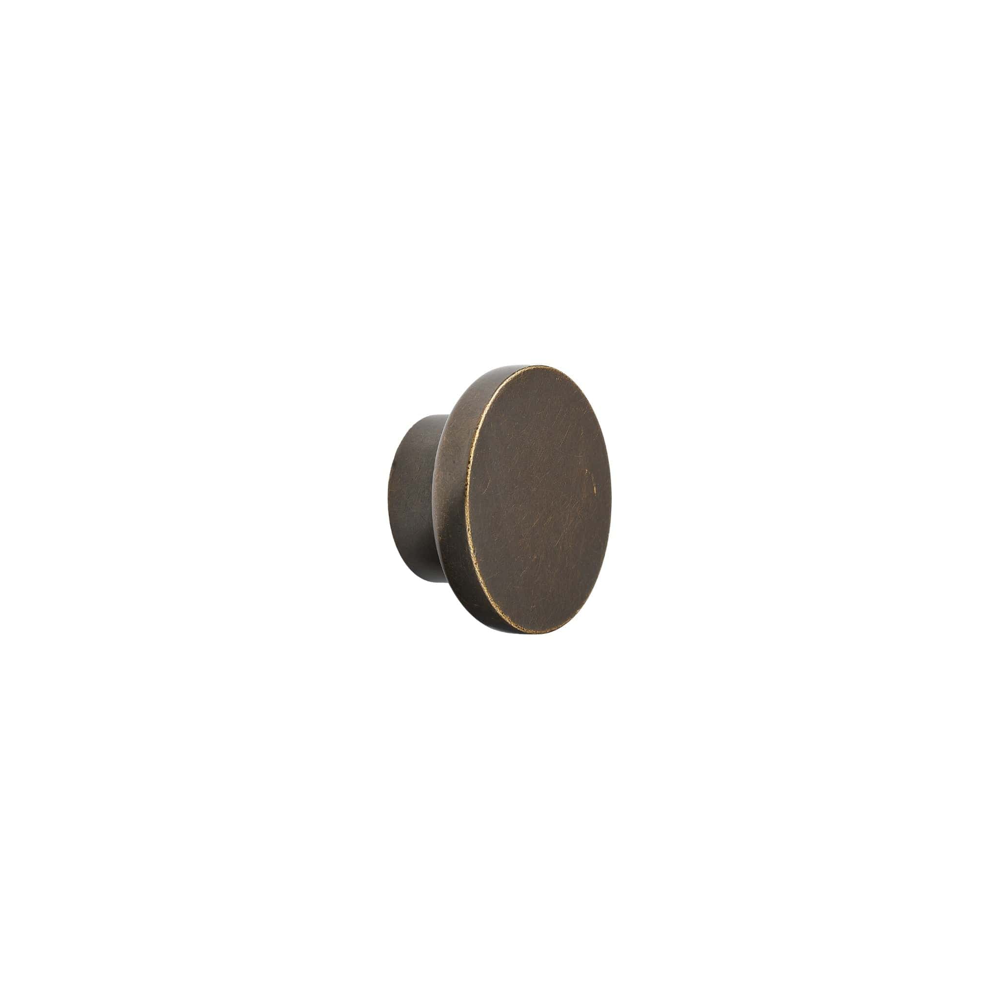 Circle | Knop i Antik Brun Ø 50 mm x D 24 mm Furnipart FP-555520050-23 FINICC