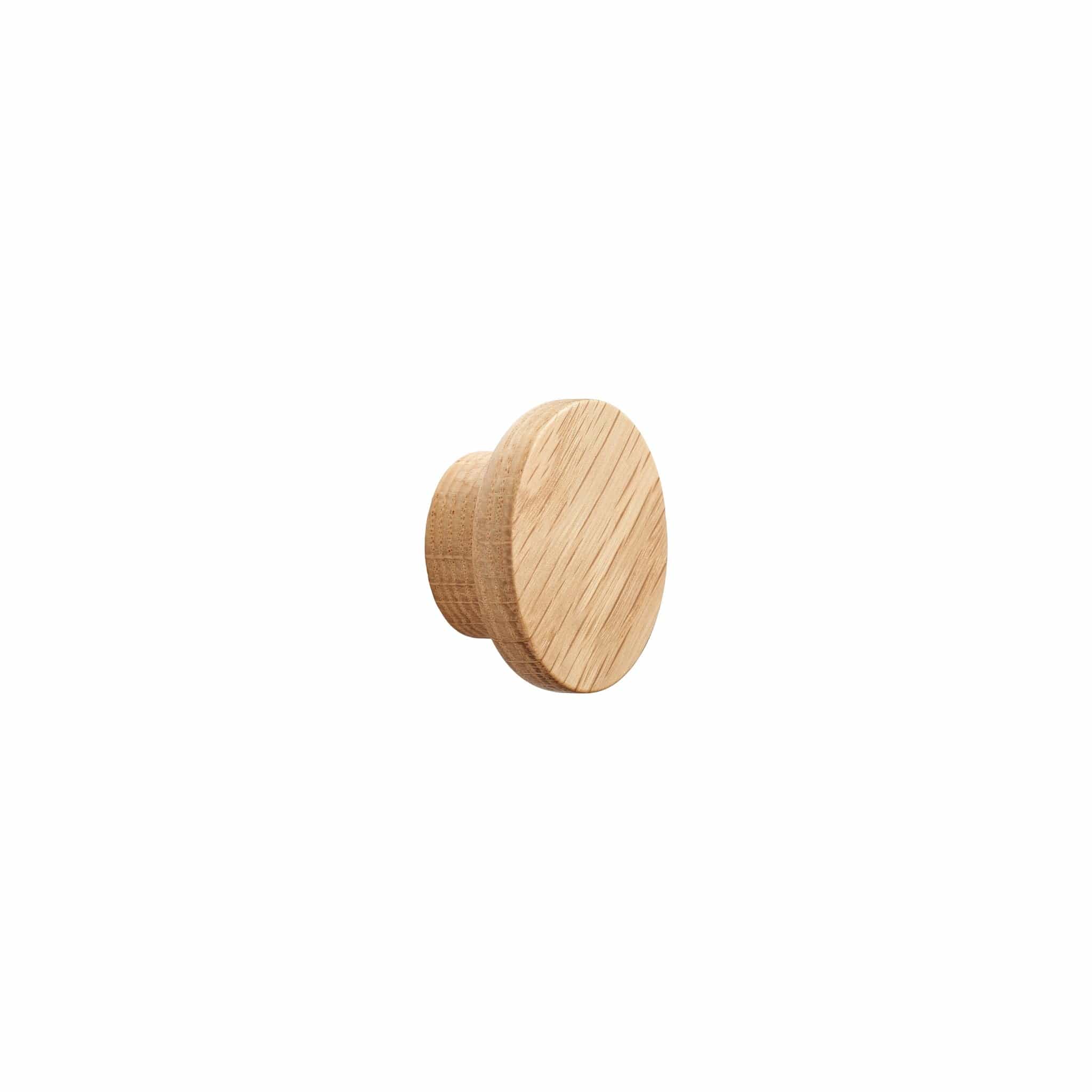 Circle | Knop i Lakeret Eg Ø 50 mm x D 24 mm Furnipart FINICC