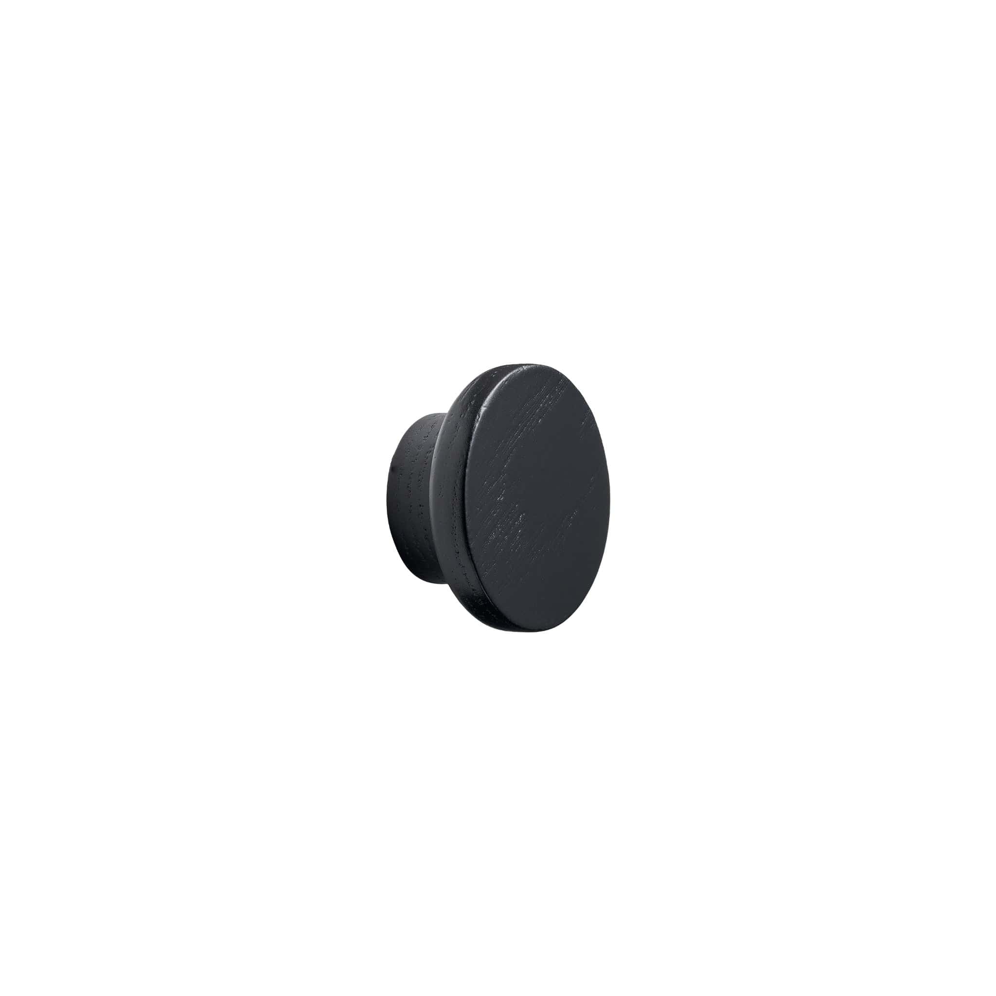 Circle | Knop i Mat Sort Ø 50 mm x D 24 mm Furnipart FINICC