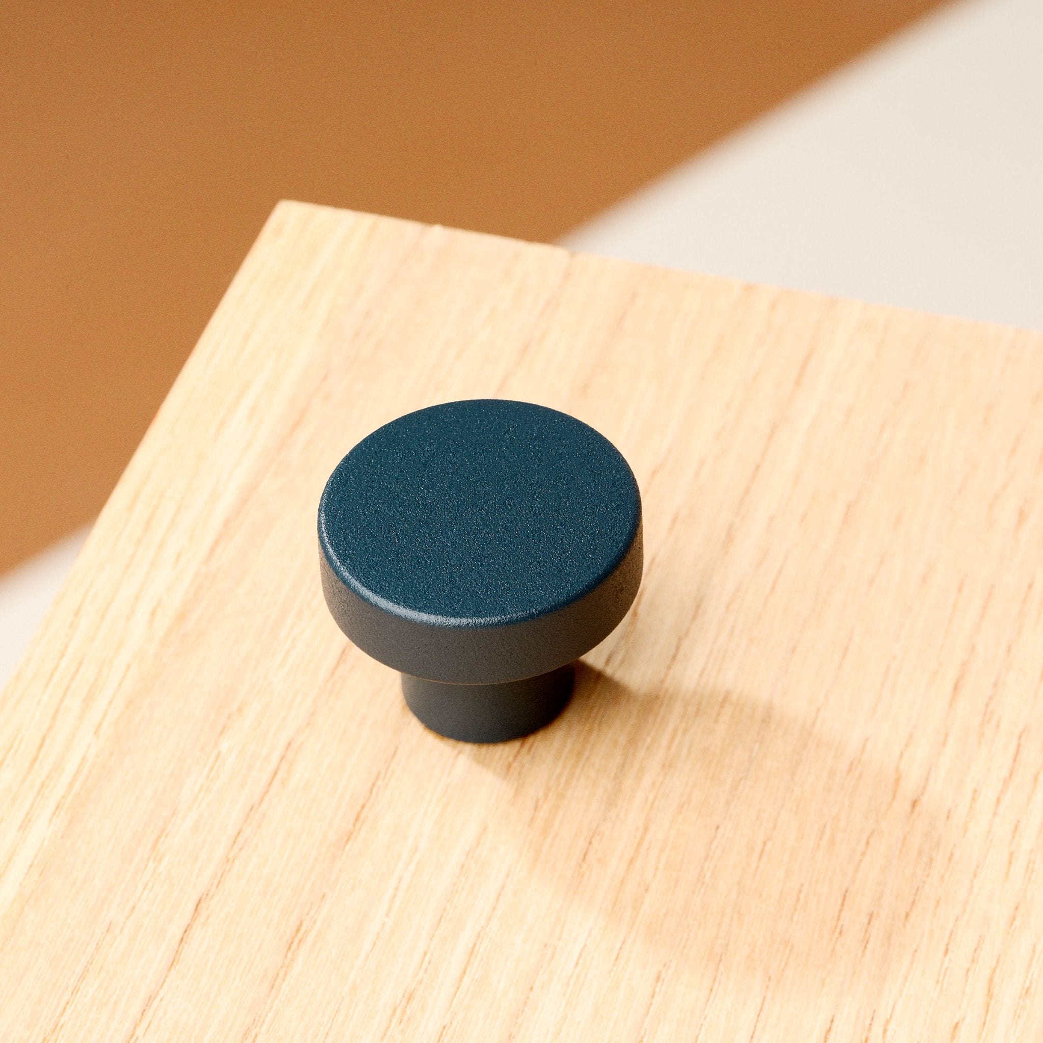 Circular | Knop i Deep Blue Ø 33 mm x D 24 mm Toniton 401009-11 FINICC