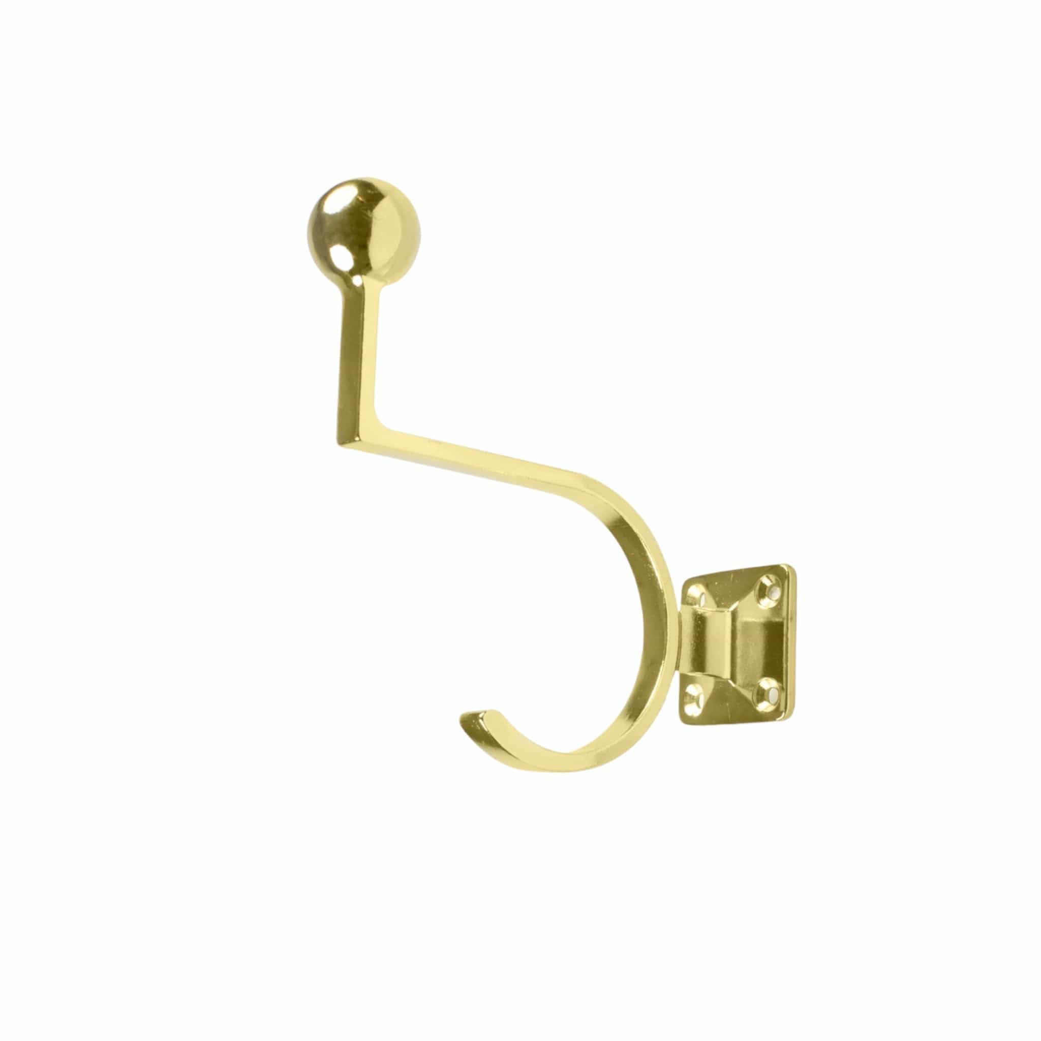 Classic | Knage i Blank Messing Med lak L 40 mm x B 124 mm Habo FINICC