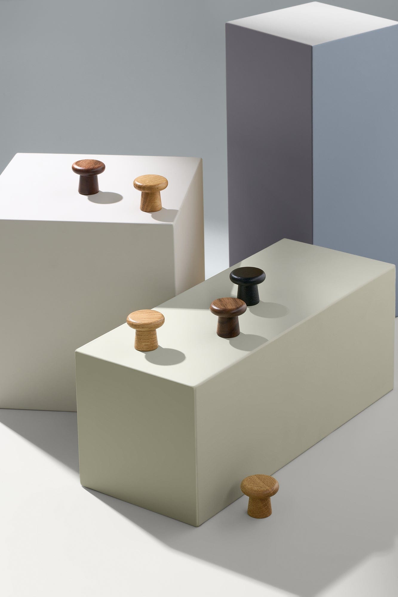 Classis | Knop/Knage i Lakeret Eg Ø 22 mm x D 25 mm Vonsild VS-106920025-052 FINICC