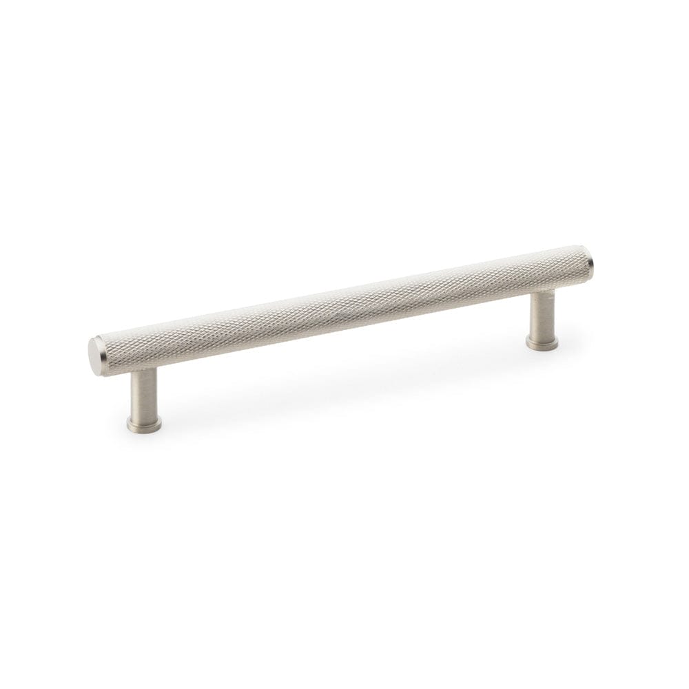 Crispin Knurled | Greb i Rustfrit Stål Finish L 198 mm (C/C 160 mm) Alexander & Wilks AW809-160-SN FINICC