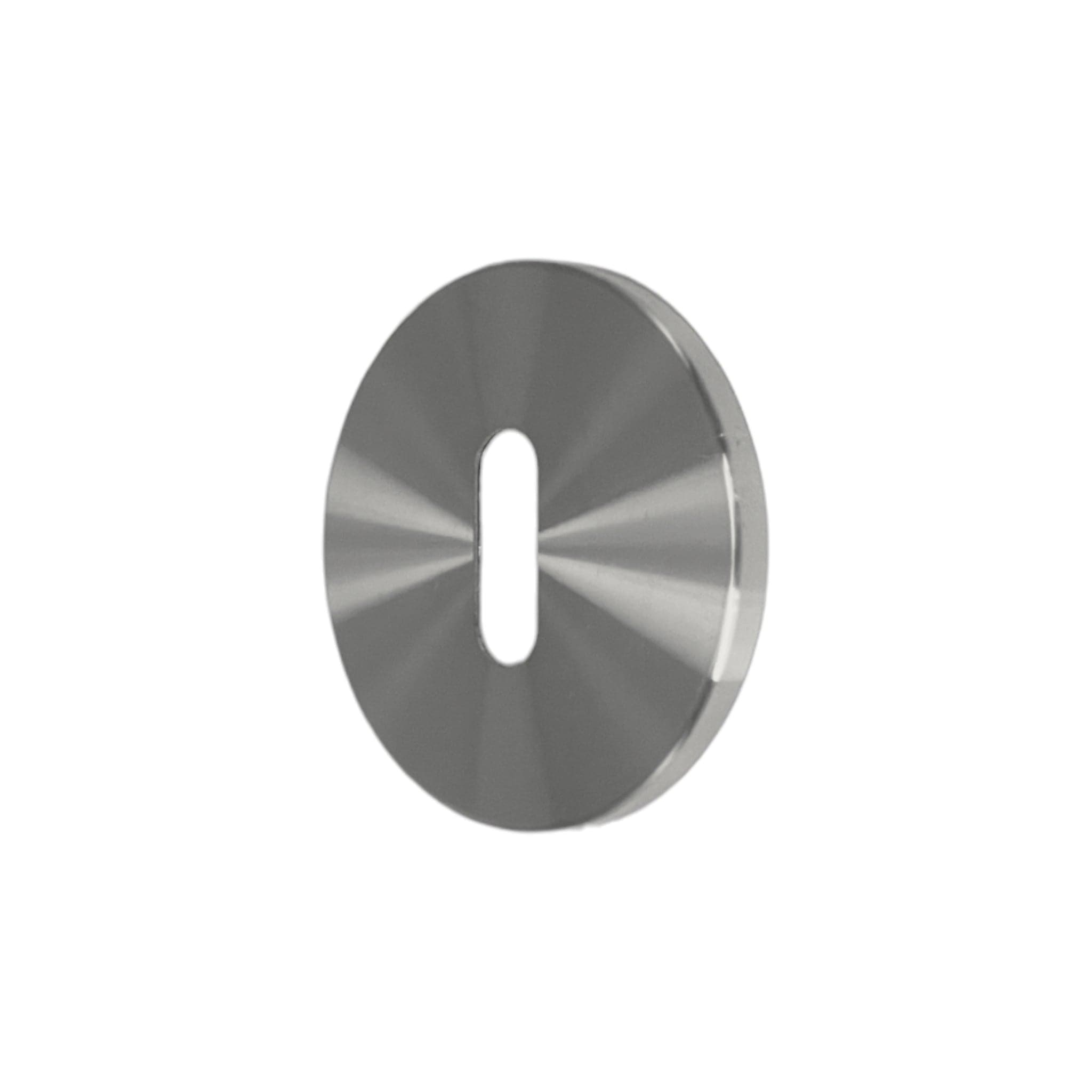 Cross/Linear Oval | Nøgleskilt i Stål Ø 51 mm (C/C: 27 mm) Buster + Punch FINICC