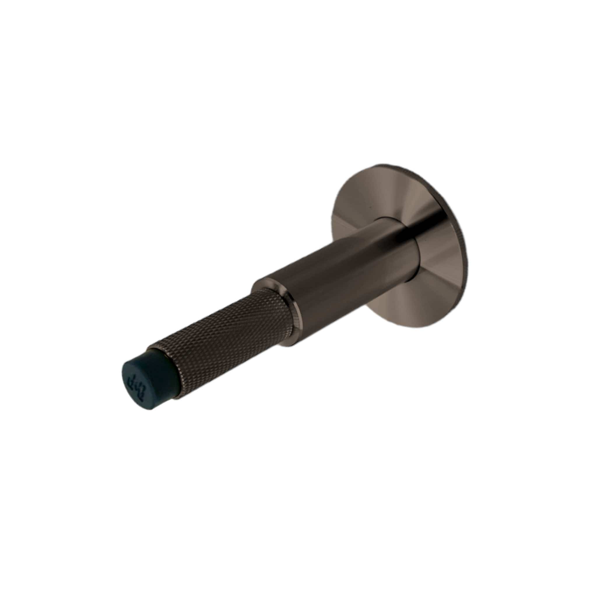 Cross Wall | Dørstopper i Bruneret Messing Ø 20 mm x D 96 mm Buster + Punch FINICC