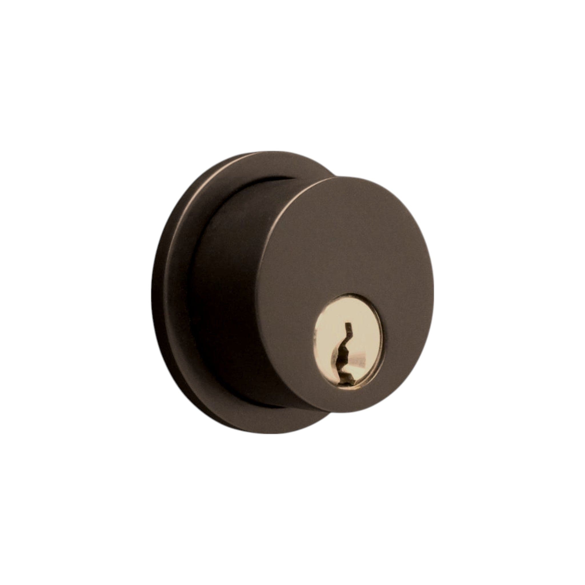 Cylinderkop til udvendig i Bruneret Messing - Ø38x31mm til 6-stiftet cylinderlåse Et Al KC-230329 FINICC