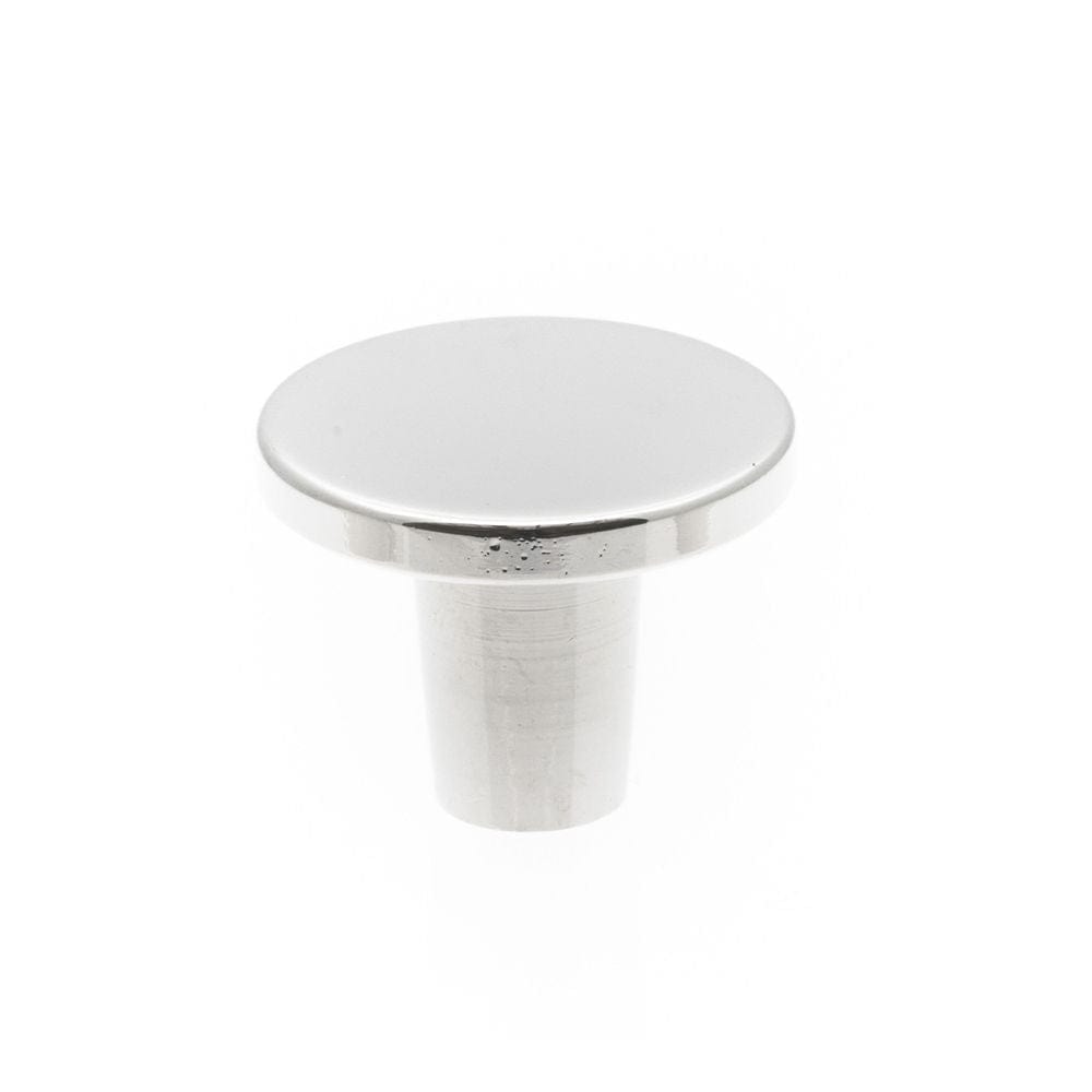 Dalby | Knop i Blank Nikkel Ø 20 mm x D 14 mm Et Al FINICC