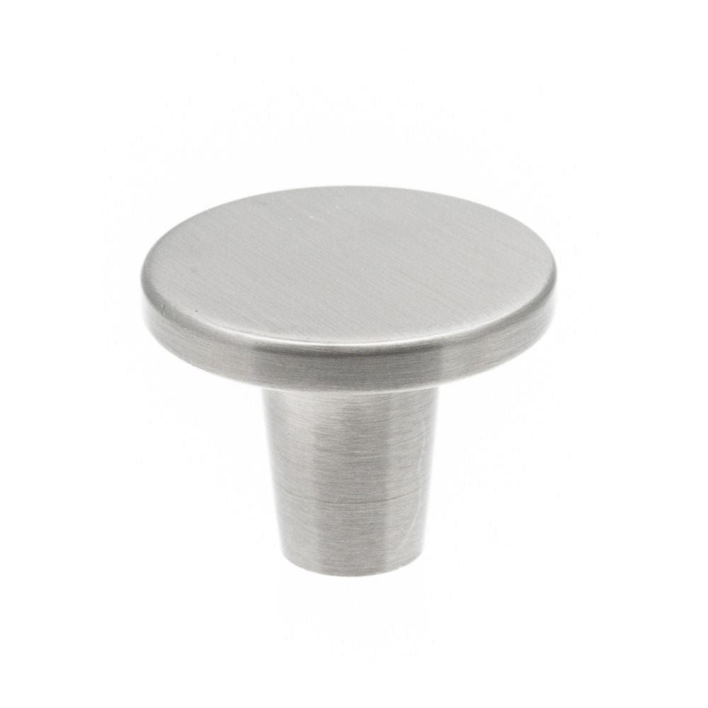 Dalby | Knop i Rustfrit Stål Finish Ø 25 mm x D 19 mm Et Al FINICC