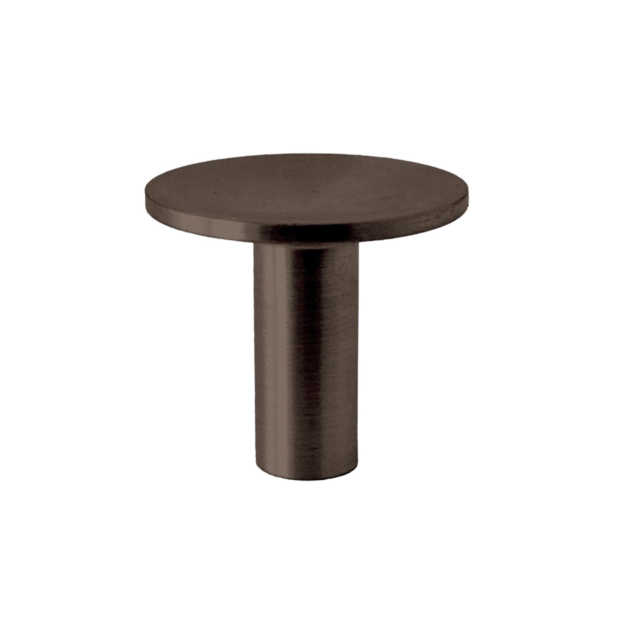 Deep | Knop i Bruneret Bruneret uden Lak Ø 24 mm x D 23 mm I-REFINE FINICC