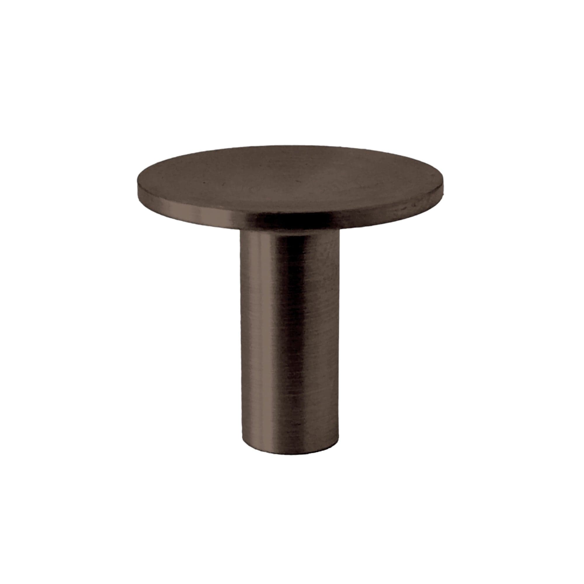 Deep | Knop i Bruneret Messing uden Lak Ø 24 mm x D 23 mm I-REFINE KC-250021 FINICC