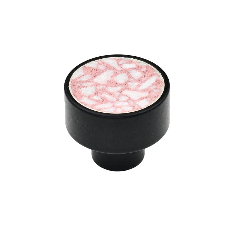 Delight | Knop/Knage i Sort og Pink Terrazzo MARBELO FINICC