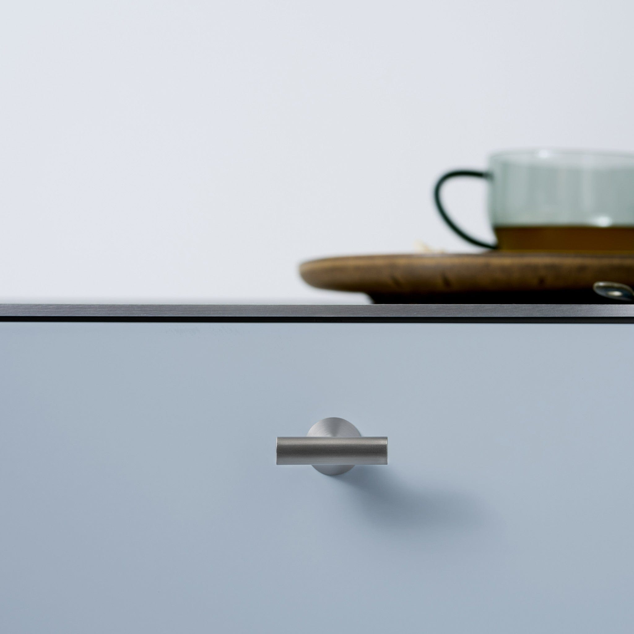 Delta | Greb/Knop i Rustfrit Stål Finish L 44 mm x D 36 mm Furnipart FINICC