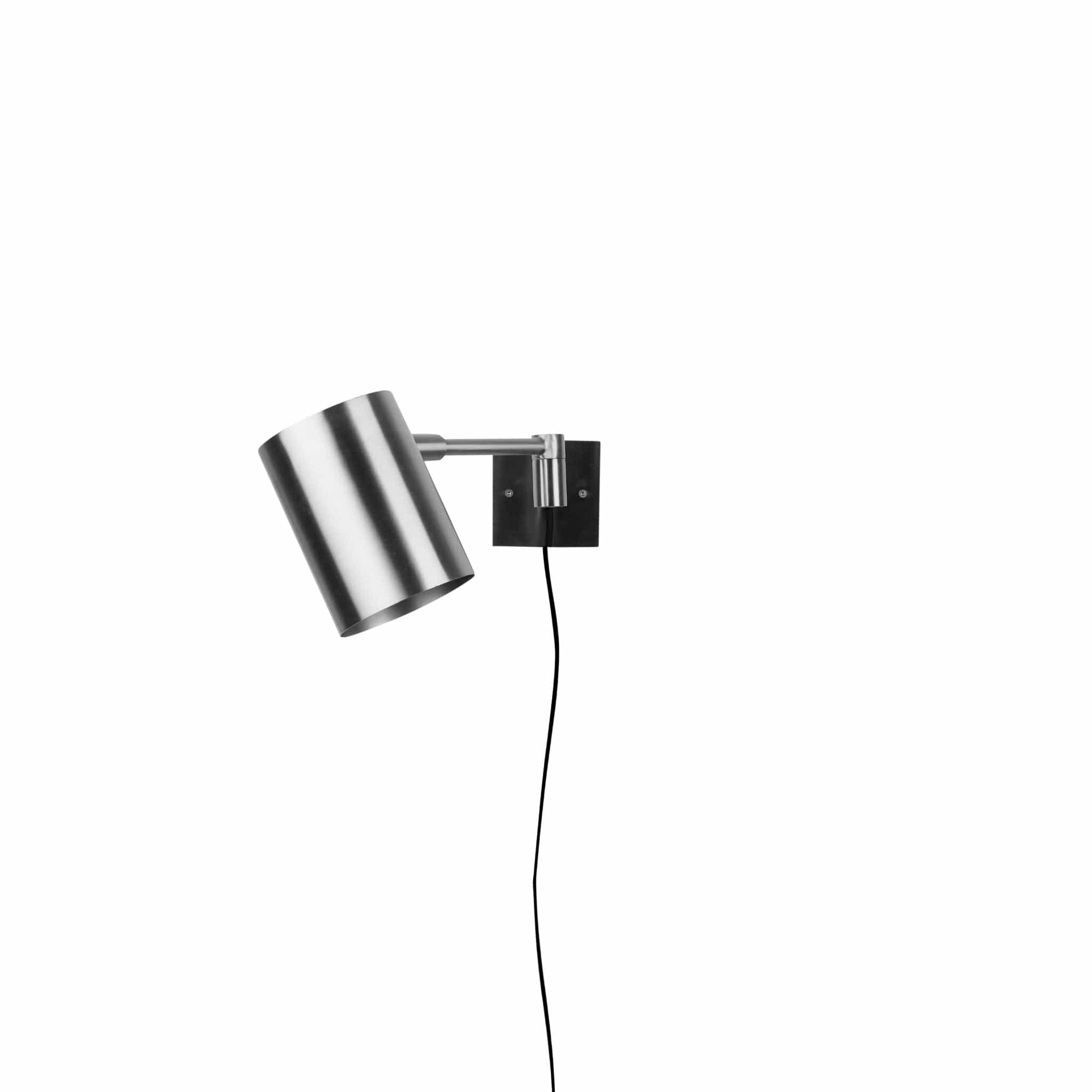 Hali Swing | Væglampe i Mat Stål Ø 10 cm x D 44 cm H. Skjalm P. FINICC