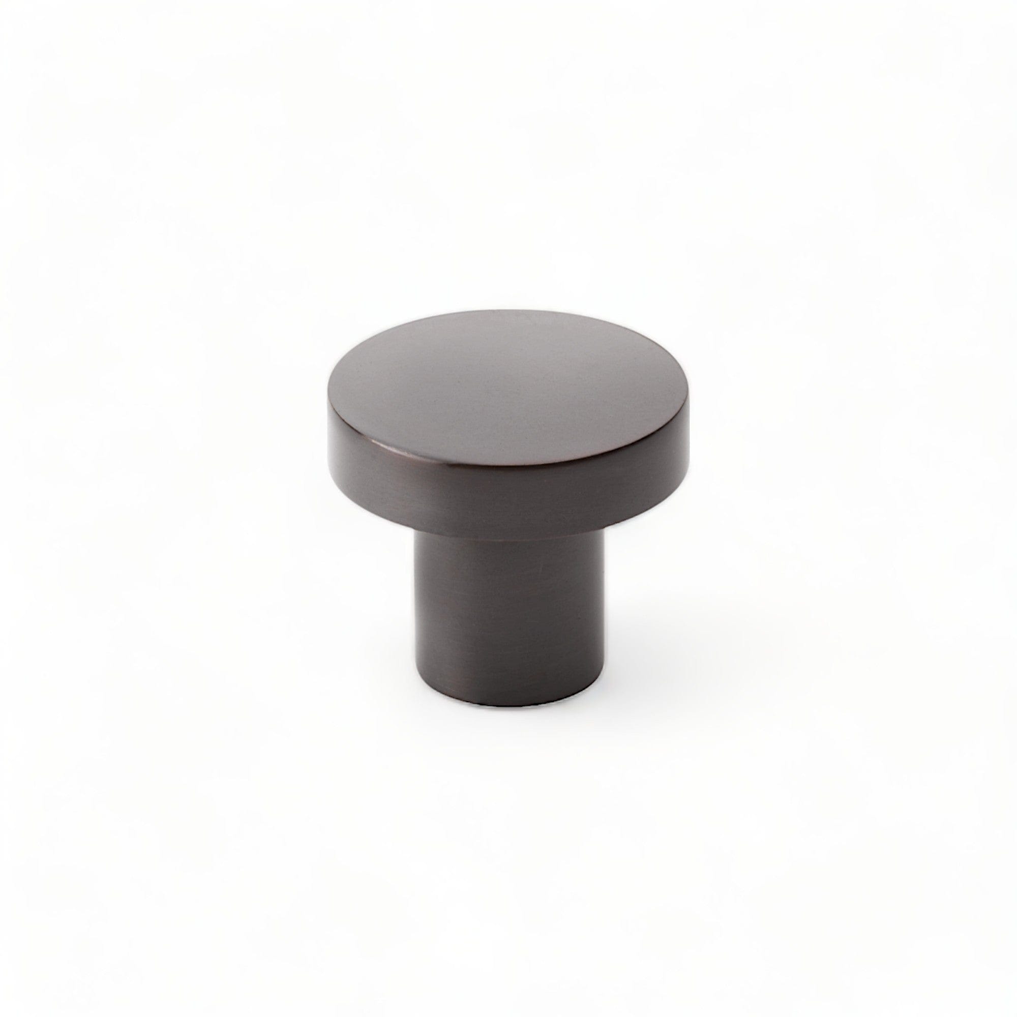 Hanover Plain | Knop i Mørk Bronze Ø 30 mm x D 26 mm Alexander & Wilks AW821-30-DBZ FINICC