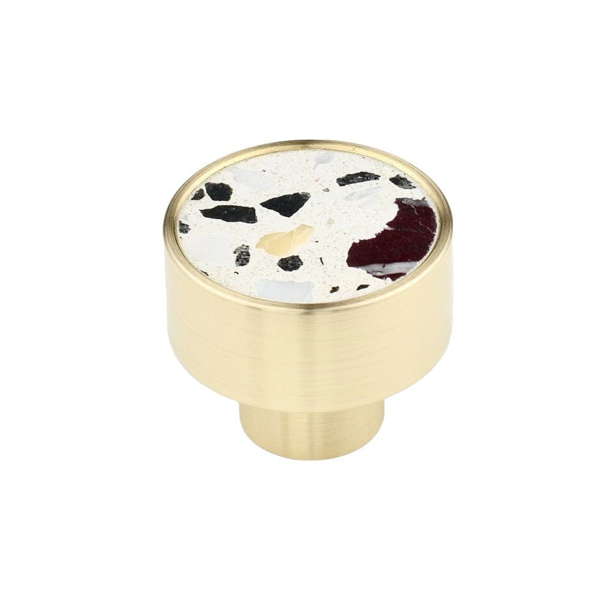 Harmony | Knop/Knage i Messing og Terrazzo MARBELO FINICC