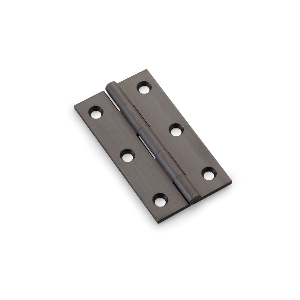Heavy Pattern | Møbelhængsel i Dark Bronze L 75 mm x B 41 mm Alexander & Wilks AW075-CH-DBZ FINICC
