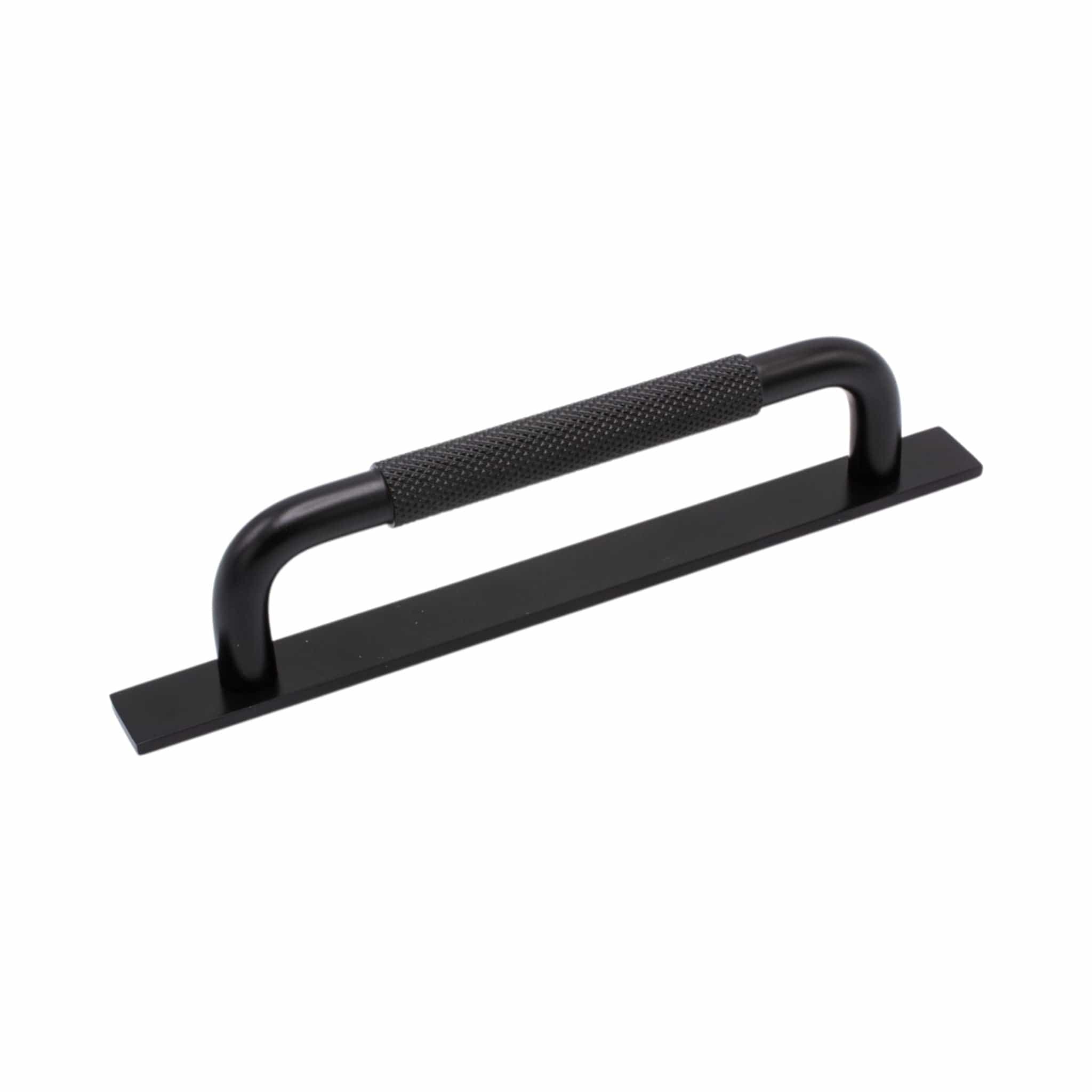 Helix Cross | Greb i Mat Sort - med bagplade L 170 mm (C/C 128 mm) Beslag Design 309080-11 FINICC