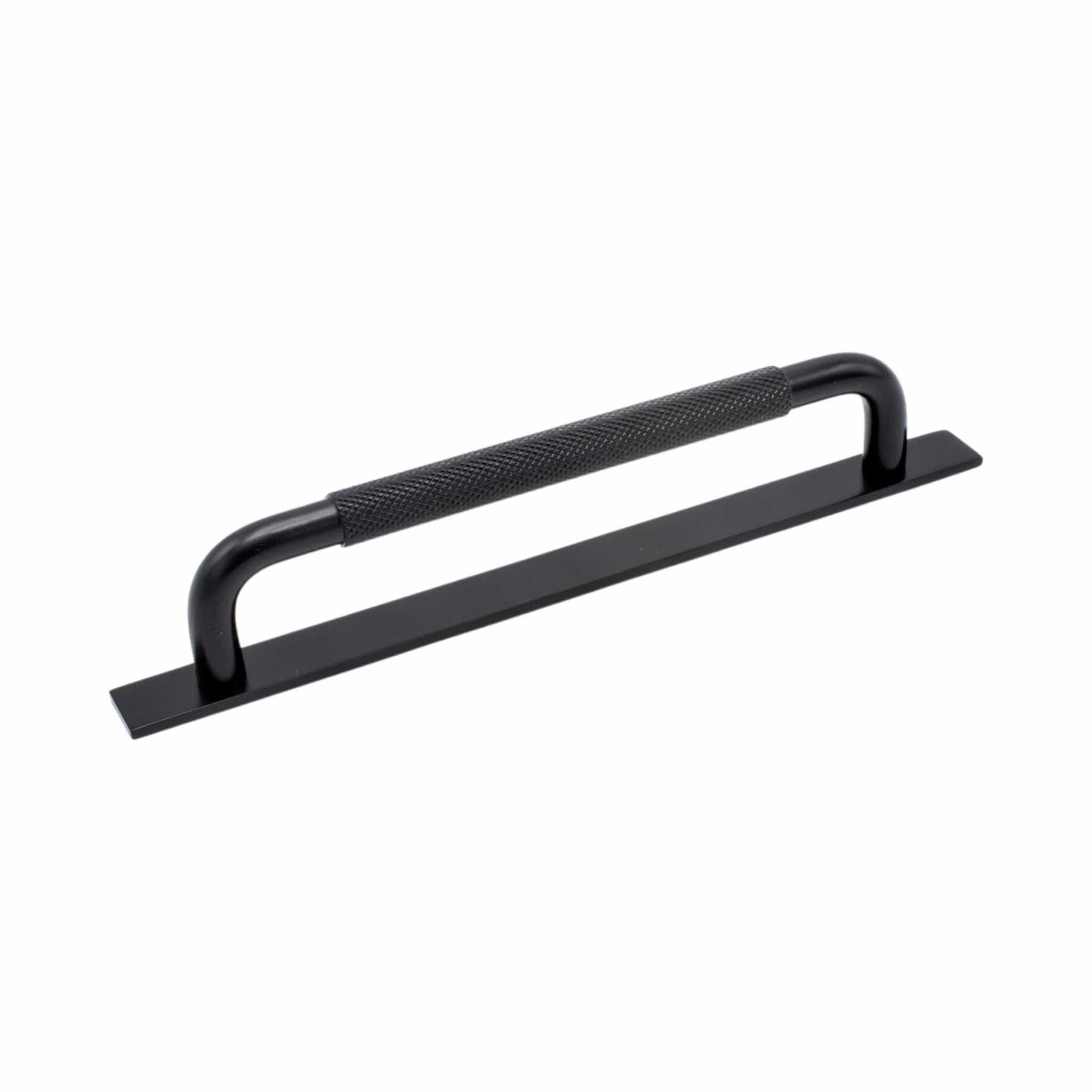 Helix Cross | Greb i Mat Sort - med bagplade L 235 mm (C/C 160 mm) Beslag Design 308540-11 FINICC
